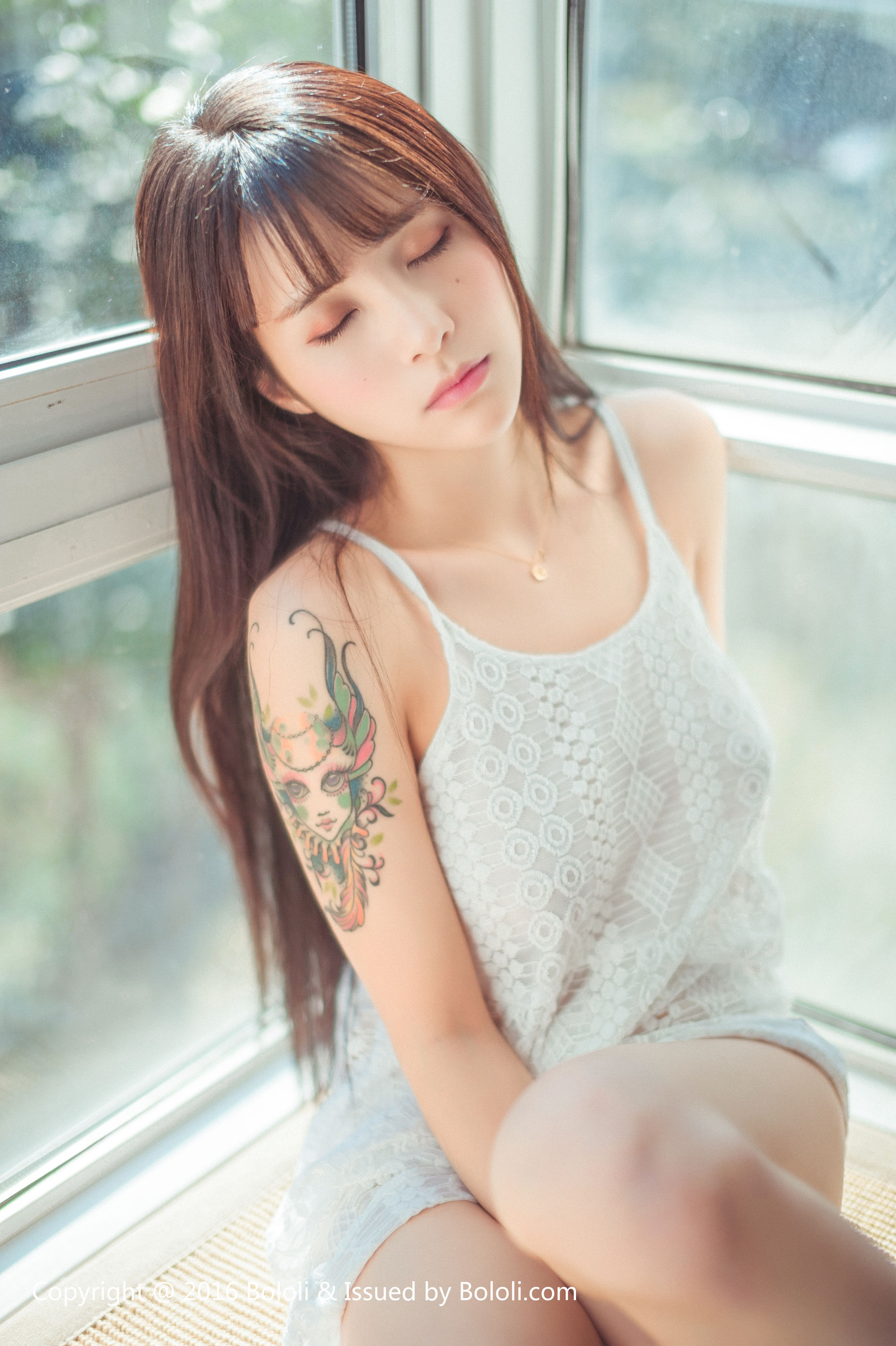 夏美酱《白裙夏美》 [Bololi波萝社] BOL.040