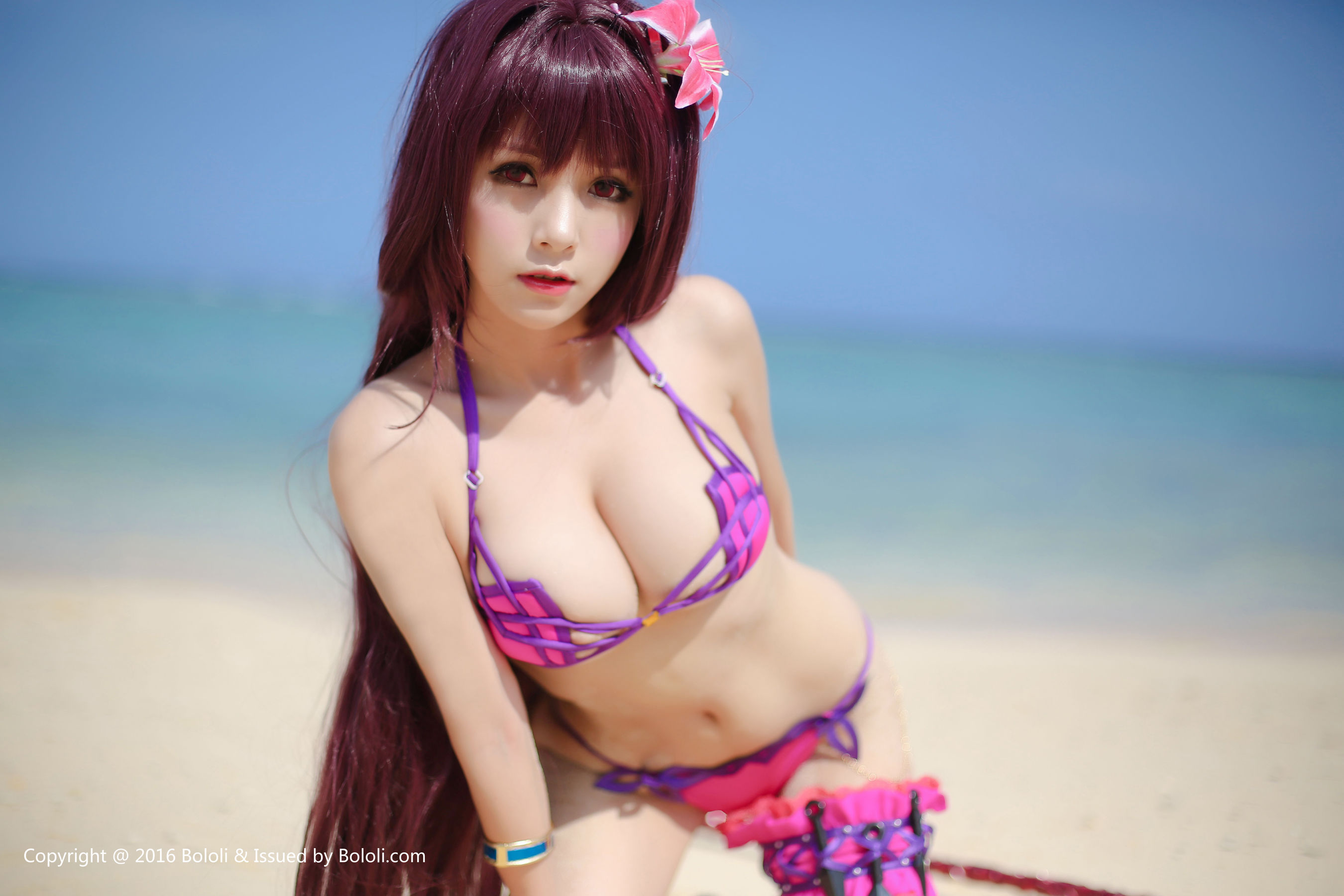 夏美酱 《斯卡哈COS》 [Bololi波萝社] BOL.056