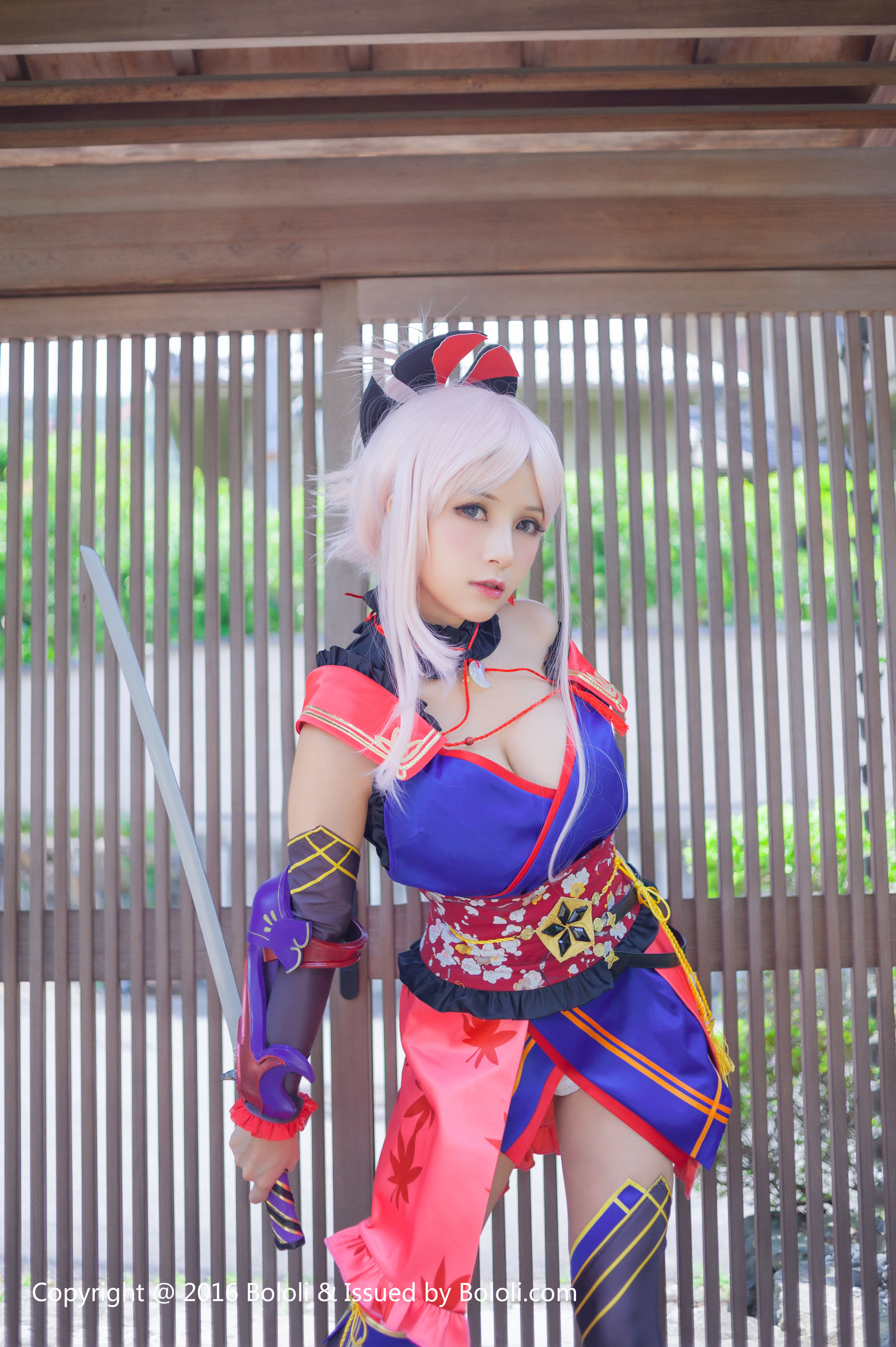 夏美酱《宫本武藏一破COS》 [Bololi波萝社] BOL.079