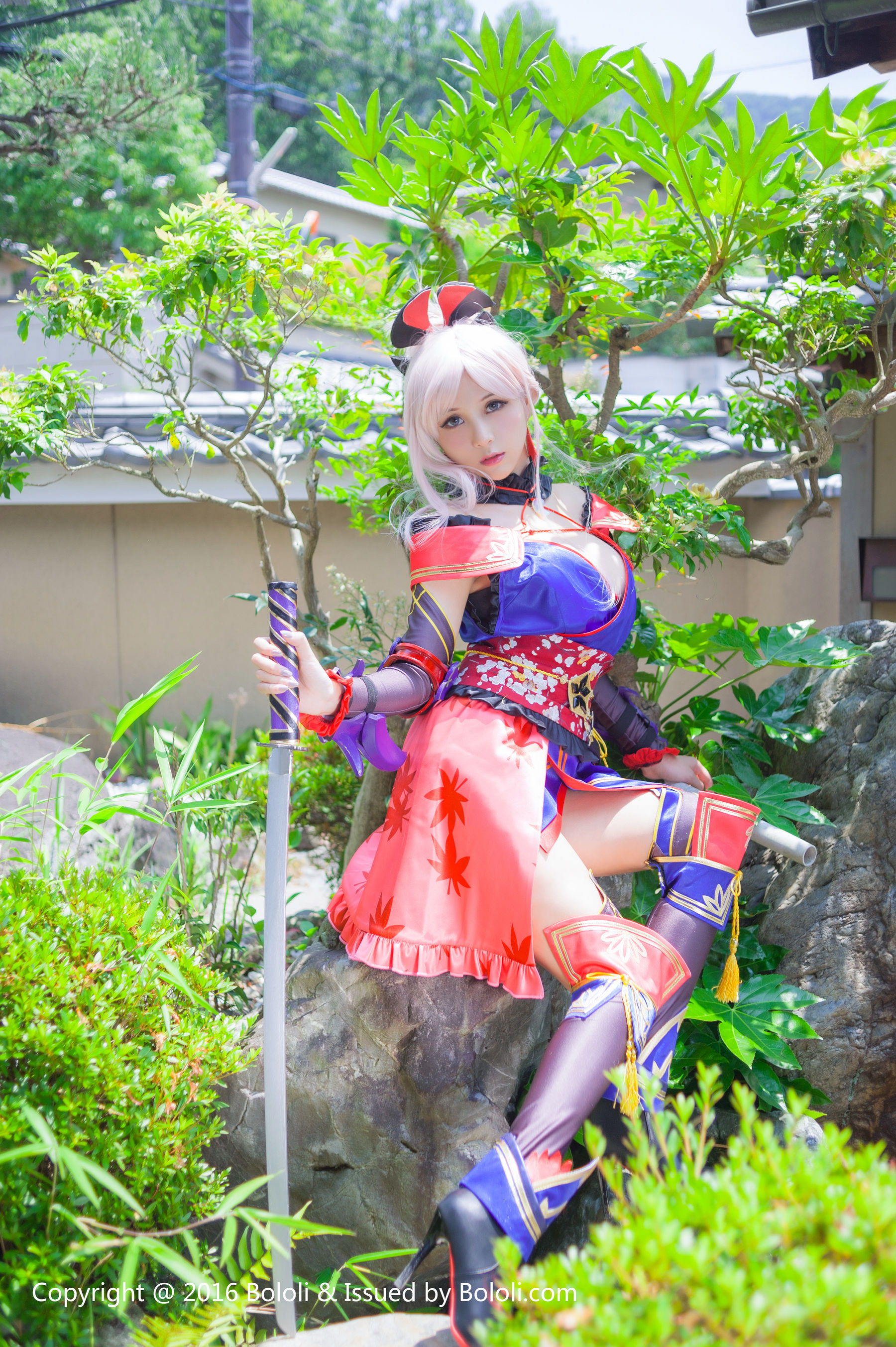 夏美酱《宫本武藏一破COS》 [Bololi波萝社] BOL.079