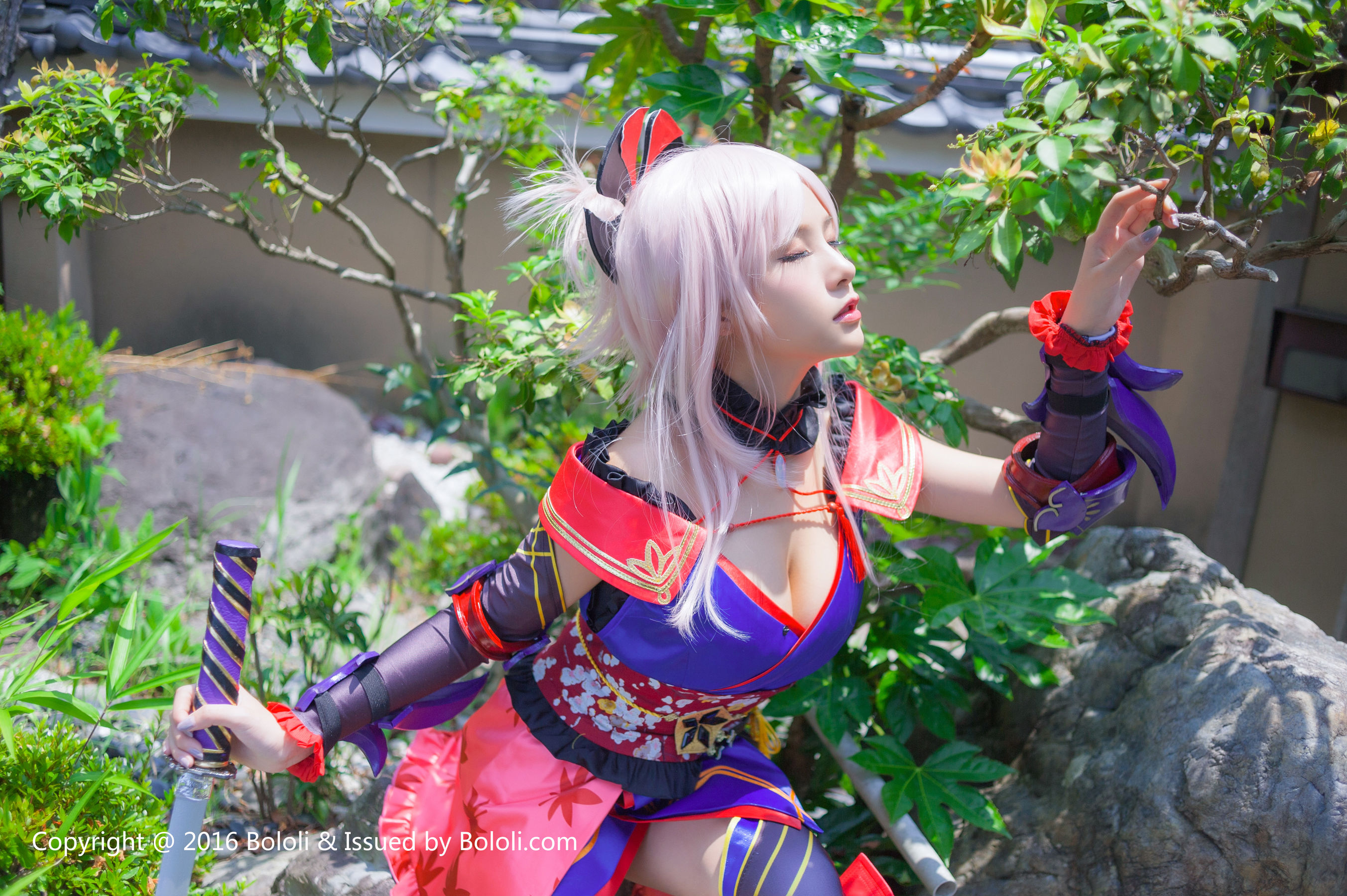 夏美酱《宫本武藏一破COS》 [Bololi波萝社] BOL.079
