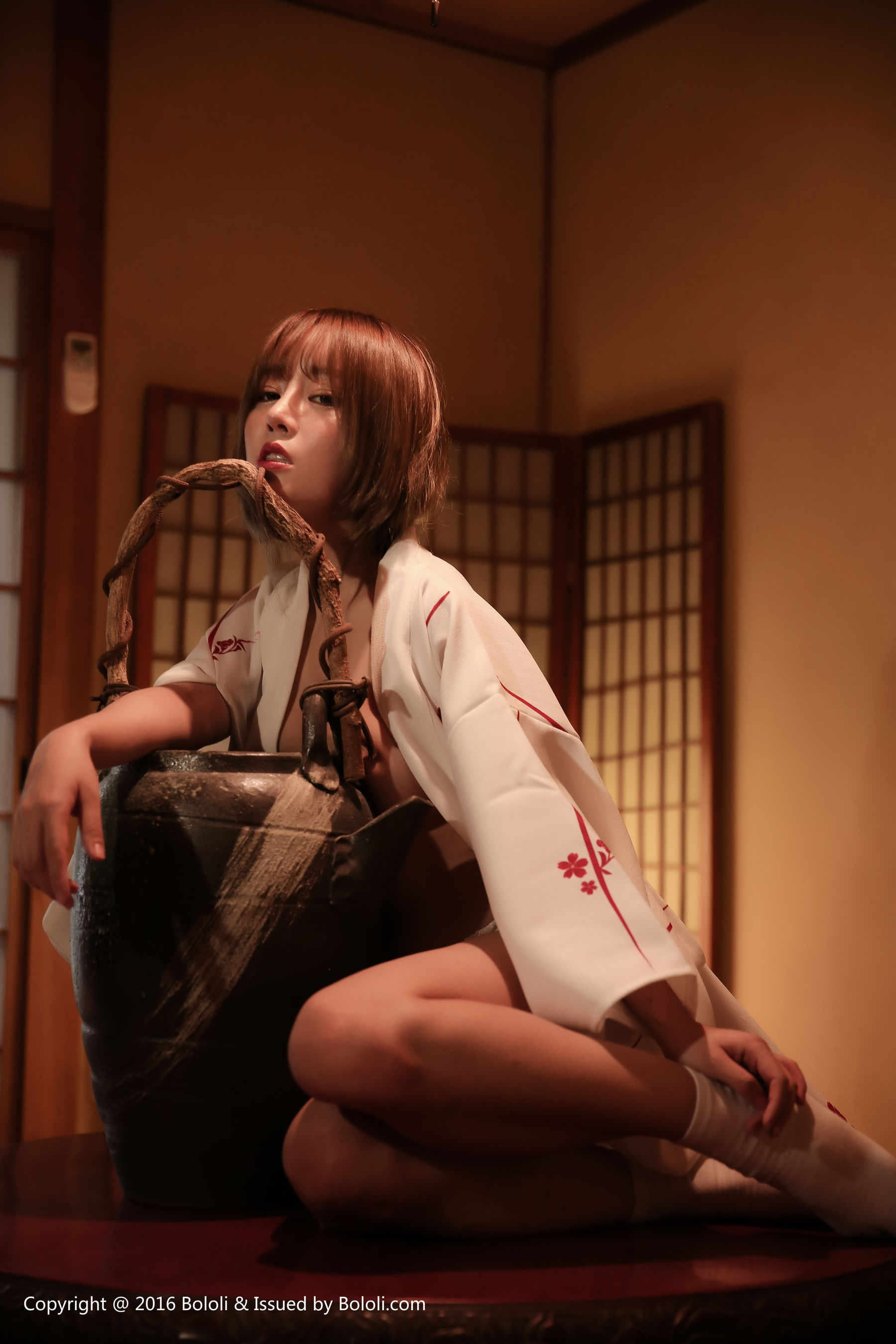 王雨纯《和服与连体泳衣》 [Bololi波萝社] BOL.080