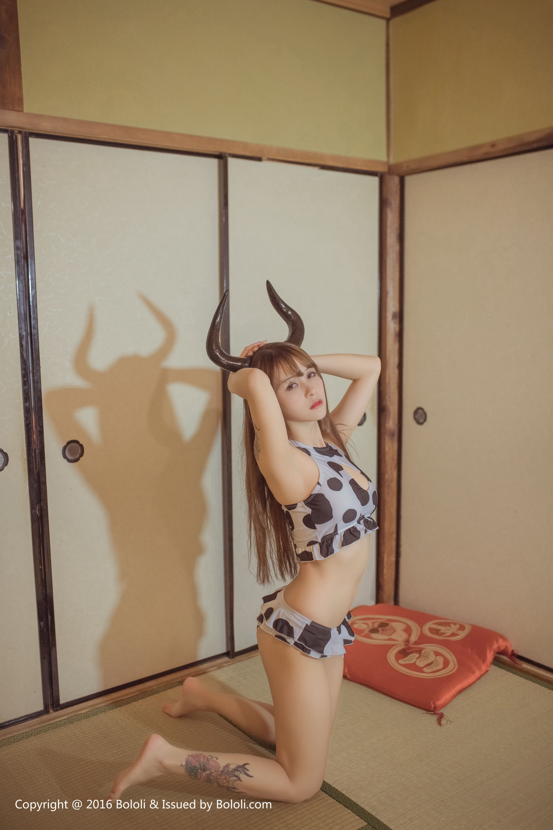 夏美酱《COS奶牛魔王》 [Bololi波萝社] BOL.093