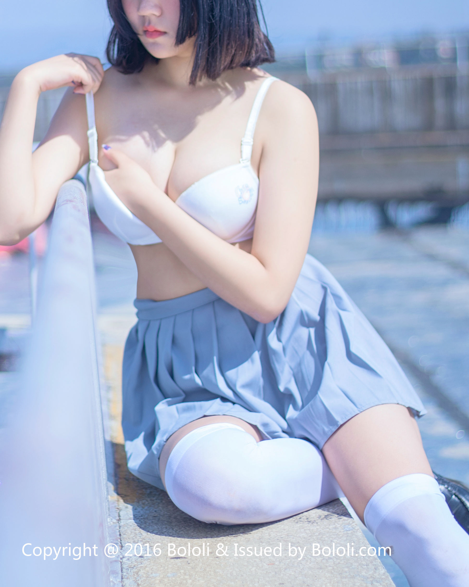 汐姐《天台JK制服》 [Bololi波萝社] BOL.096