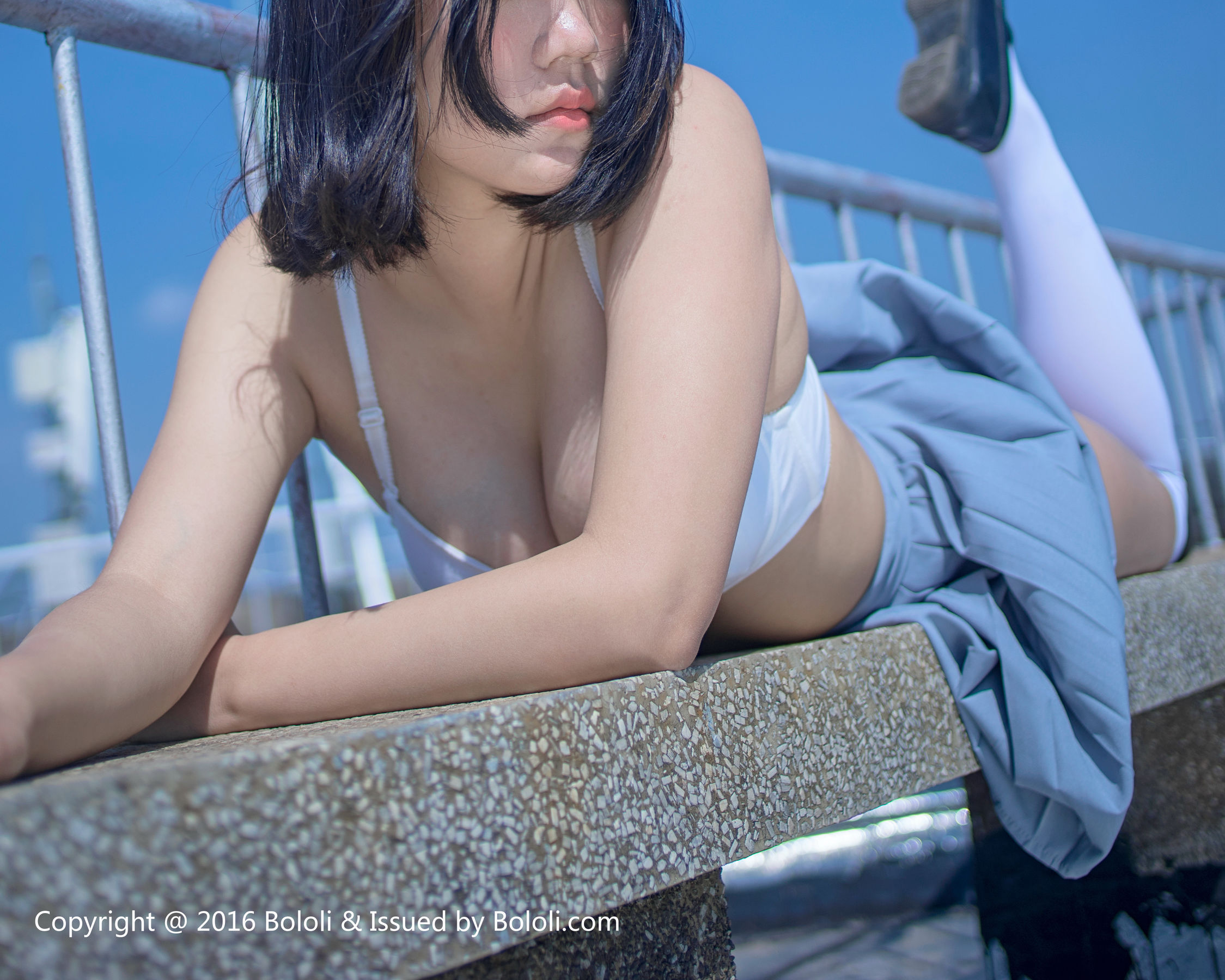 汐姐《天台JK制服》 [Bololi波萝社] BOL.096