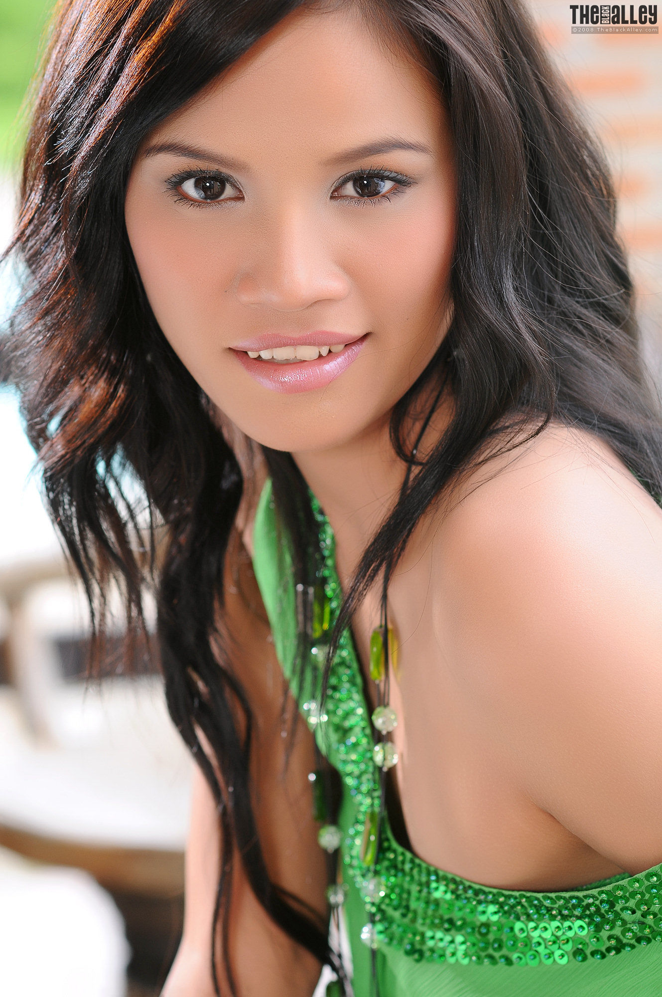[TheBlackAlley] Honey Koo 绿色连衣裙系列