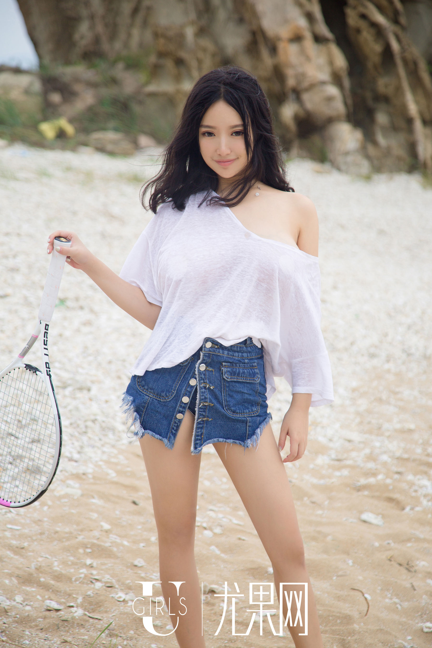 倪叶藤&艾小青《风从海边来》 [尤果Ugirls] T026