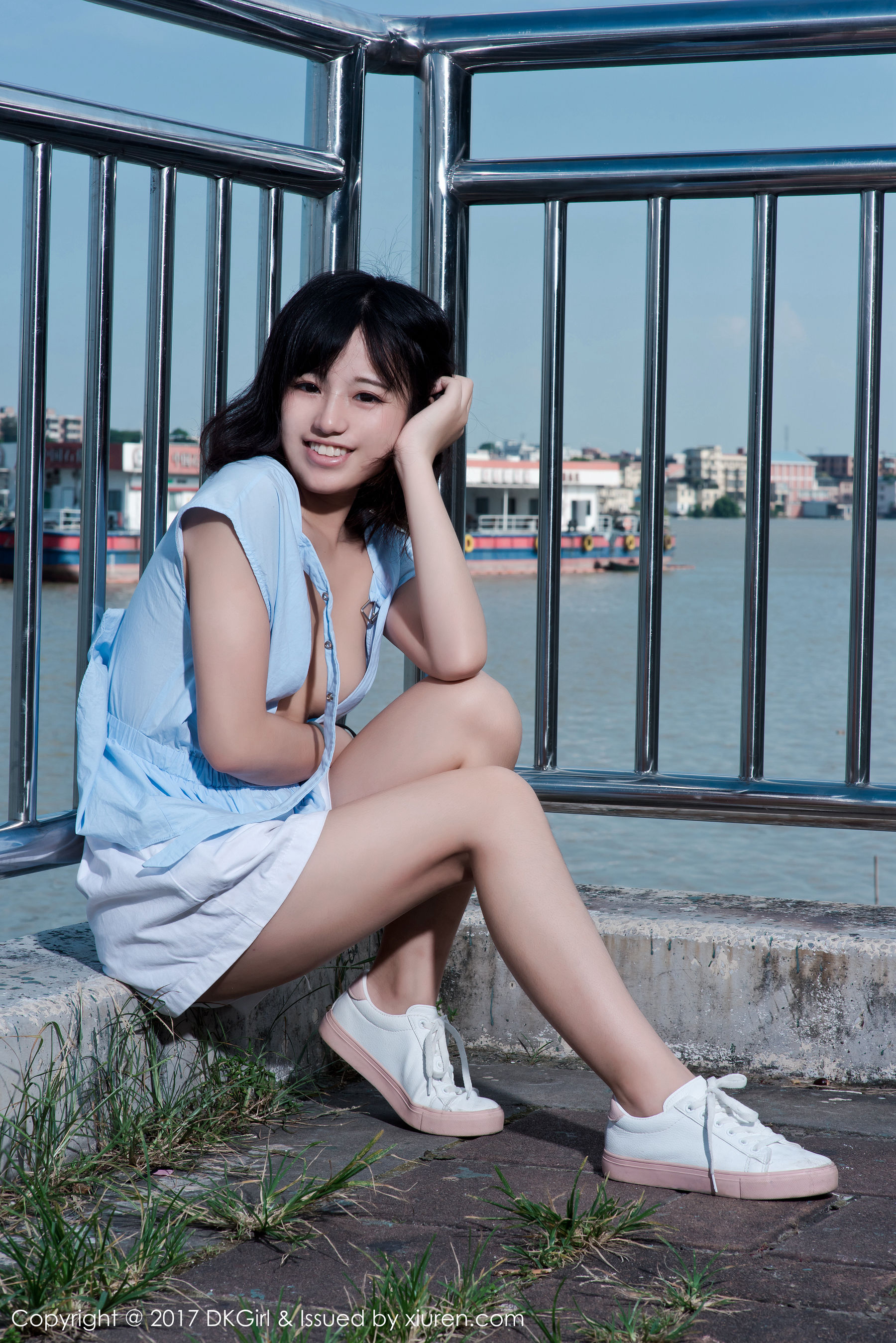 仓井优香《童颜美乳，日系清纯少女，户外露出》 [御女郎DKGirl] Vol.039
