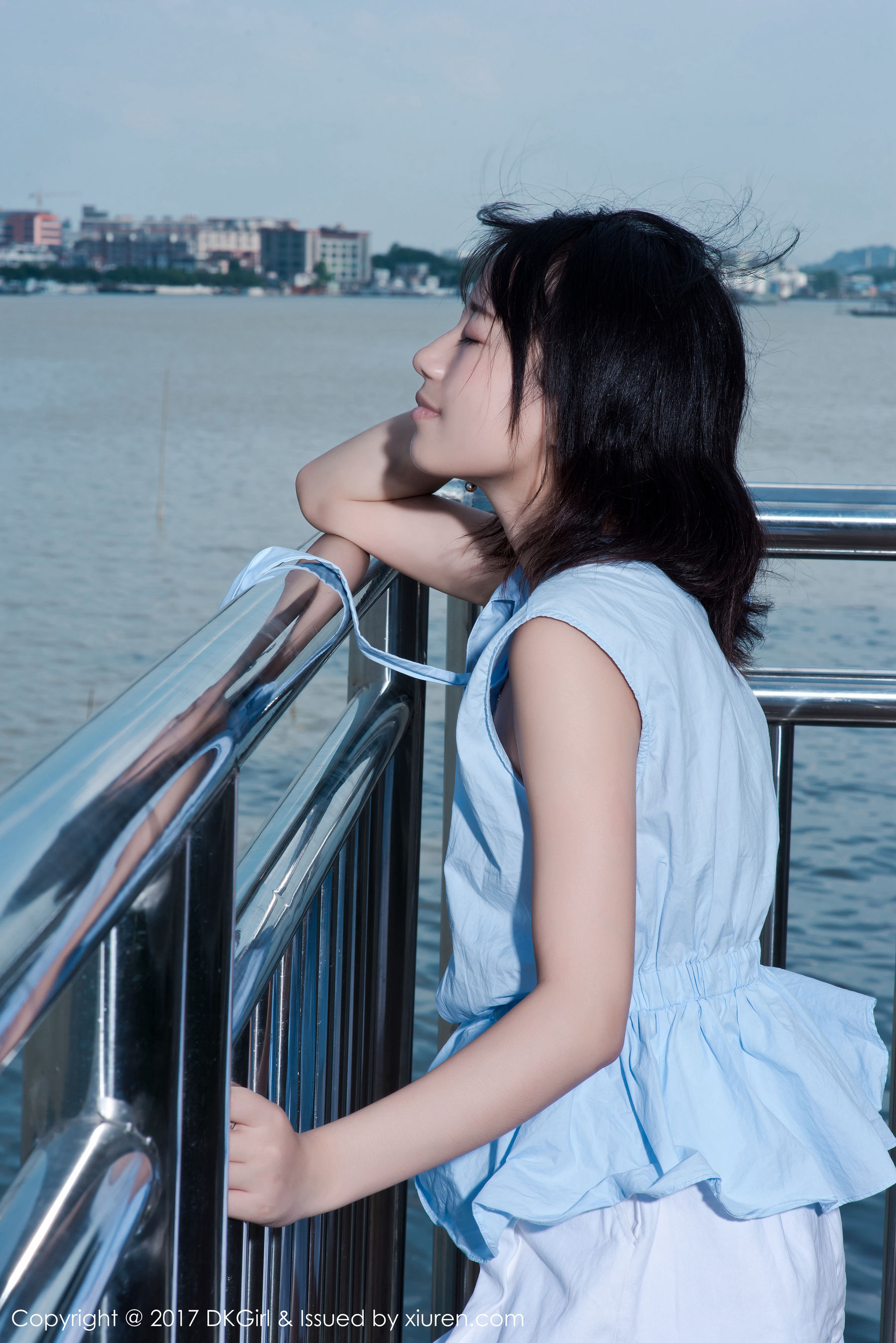 仓井优香《童颜美乳，日系清纯少女，户外露出》 [御女郎DKGirl] Vol.039