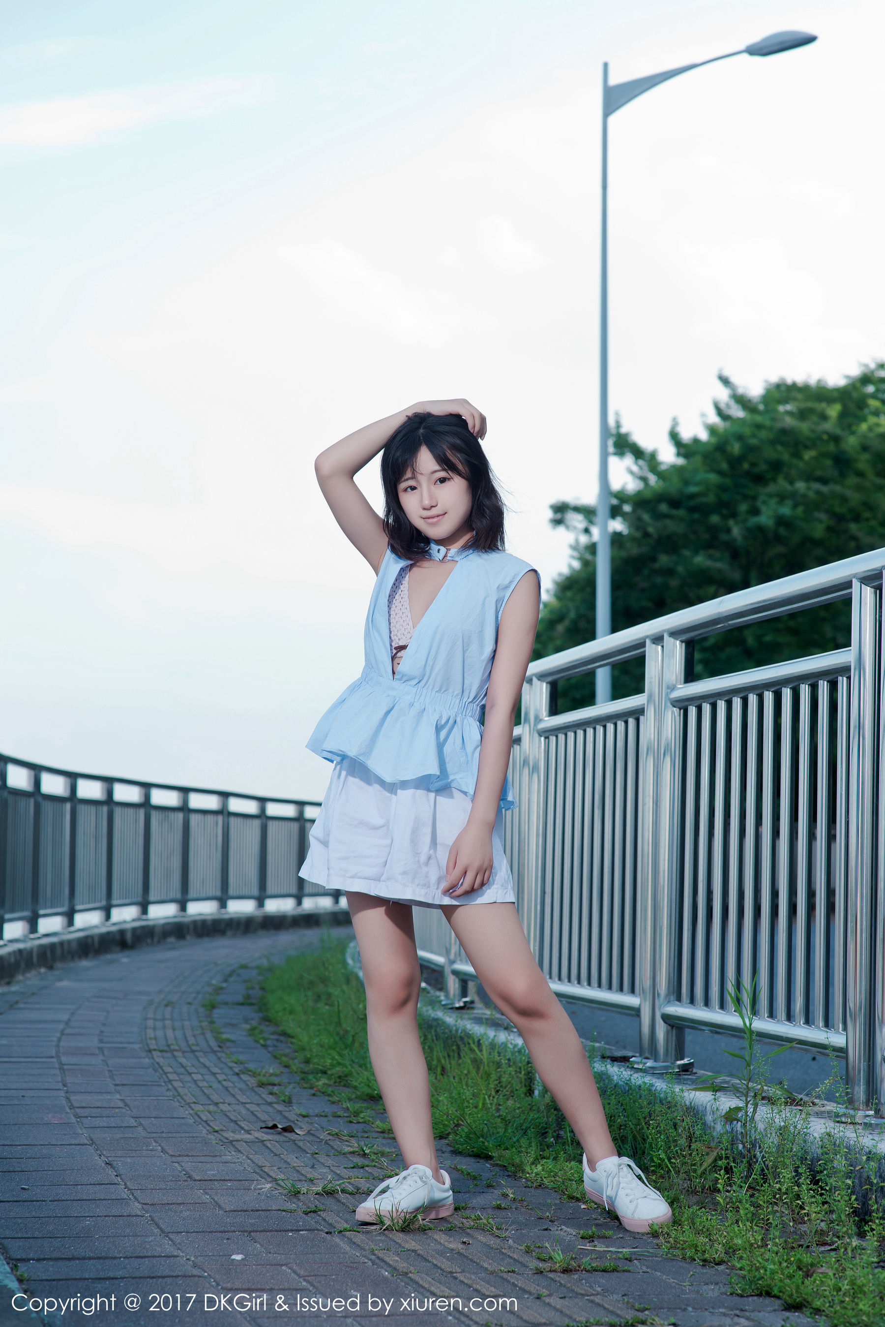 仓井优香《童颜美乳，日系清纯少女，户外露出》 [御女郎DKGirl] Vol.039