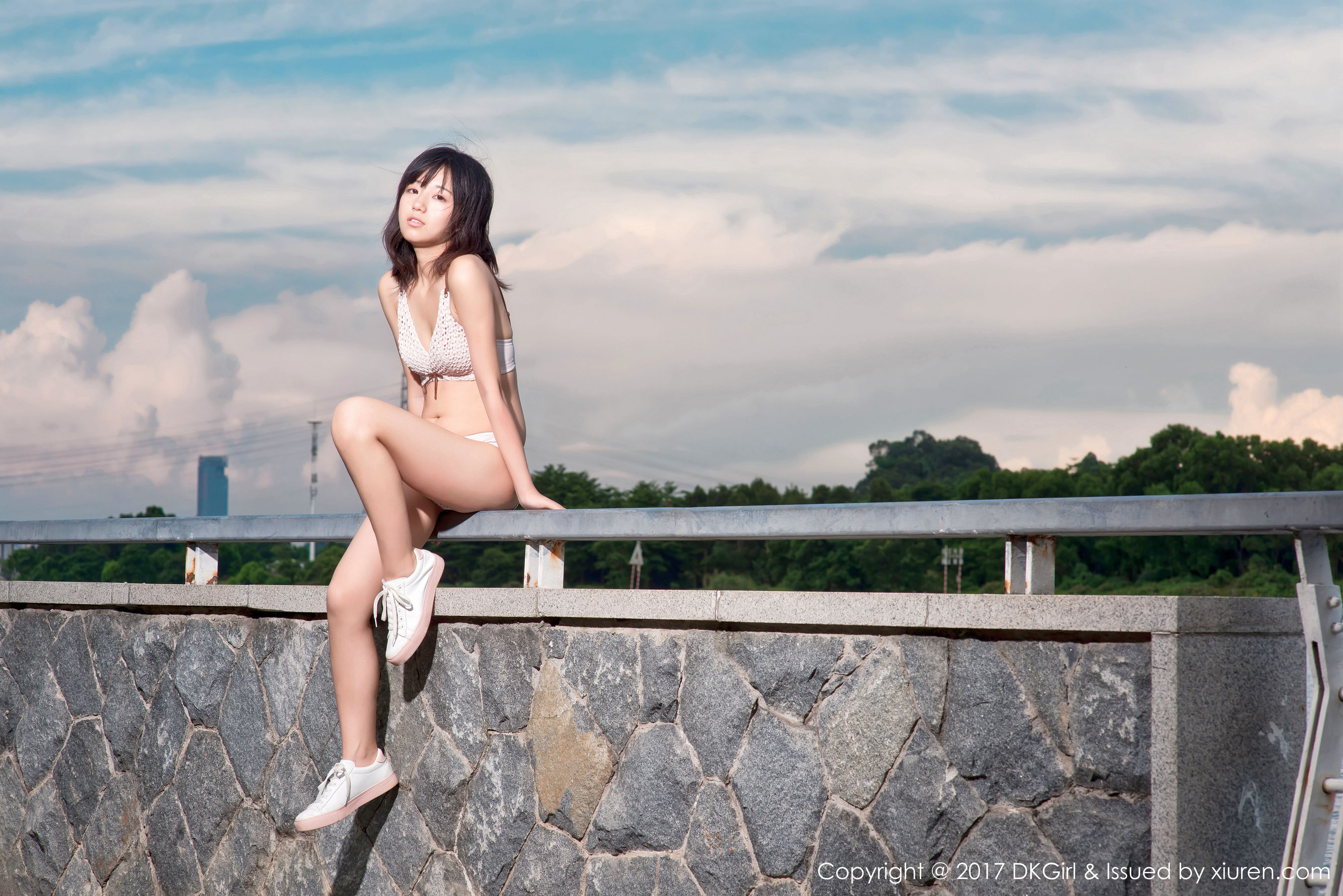仓井优香《童颜美乳，日系清纯少女，户外露出》 [御女郎DKGirl] Vol.039
