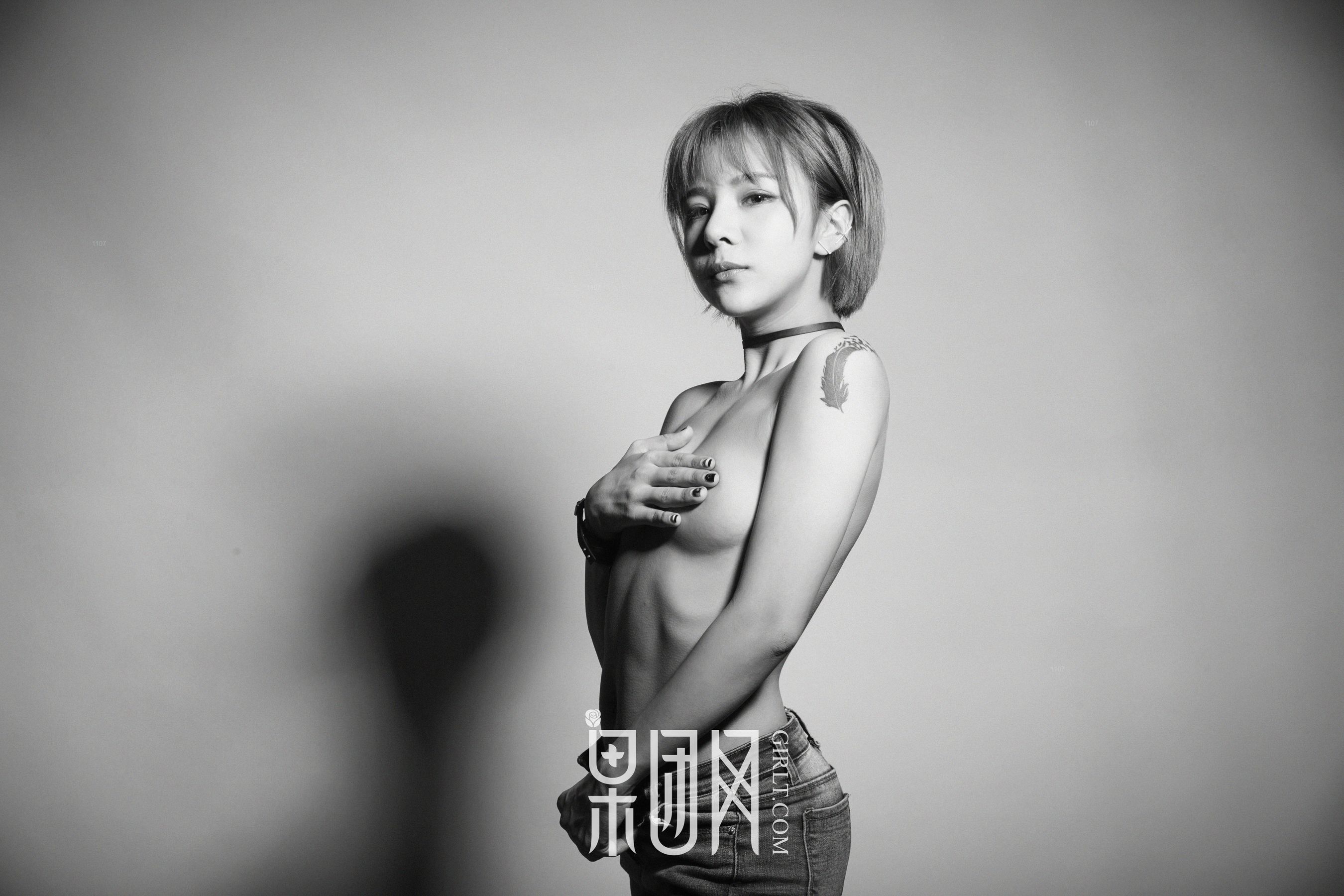 木子夕夕夕《牛仔的帅气，蕾丝的诱惑》 [果团网Girlt] NO.073