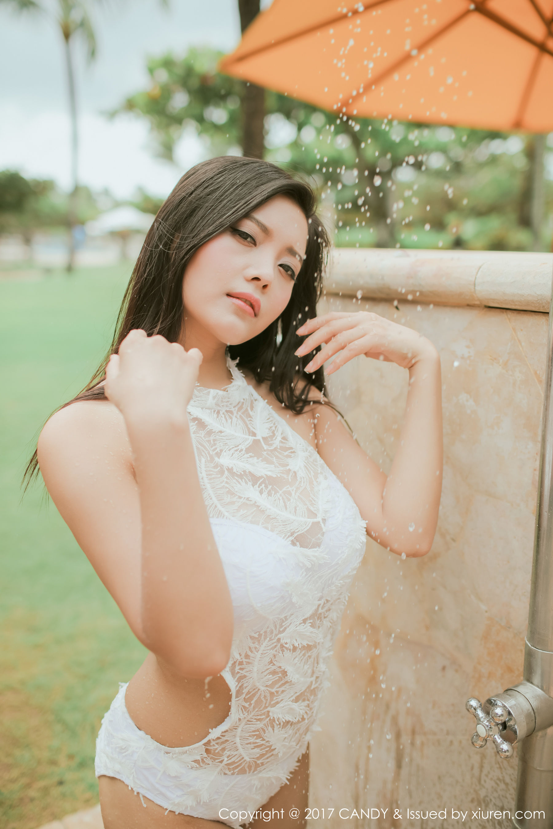 林美惠子Mieko《蕾丝+长裙女神》 [糖果画报CANDY] Vol.040