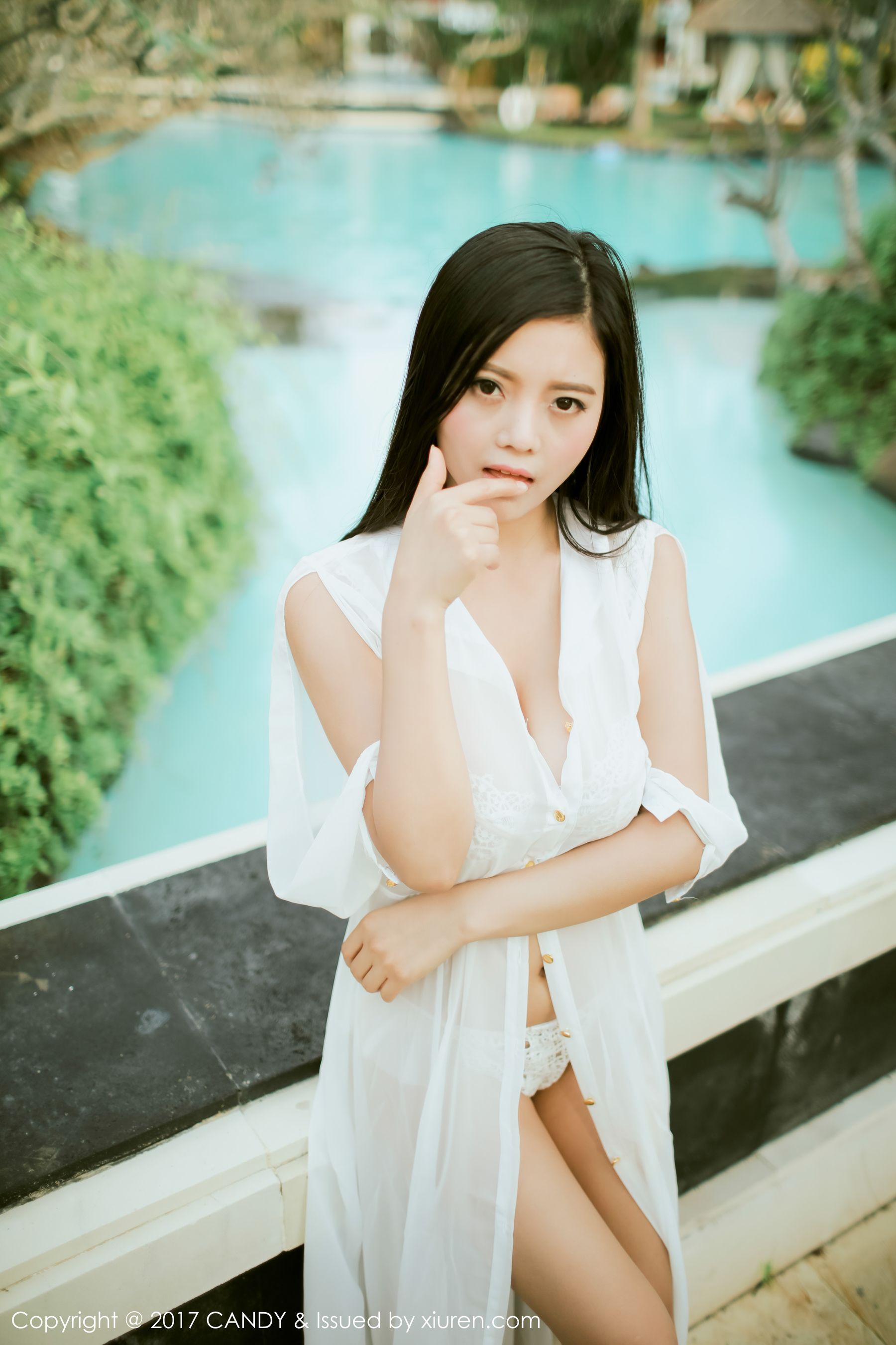 林美惠子Mieko《蕾丝+长裙女神》 [糖果画报CANDY] Vol.040