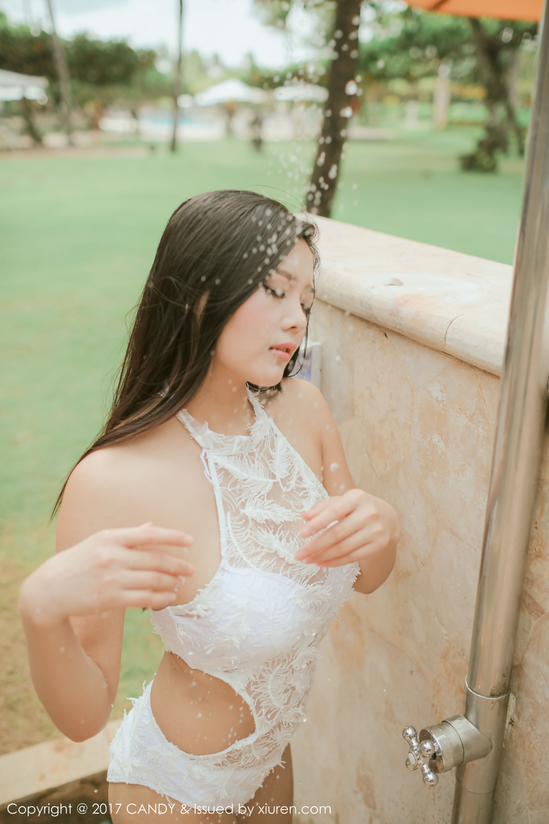 林美惠子Mieko《蕾丝+长裙女神》 [糖果画报CANDY] Vol.040