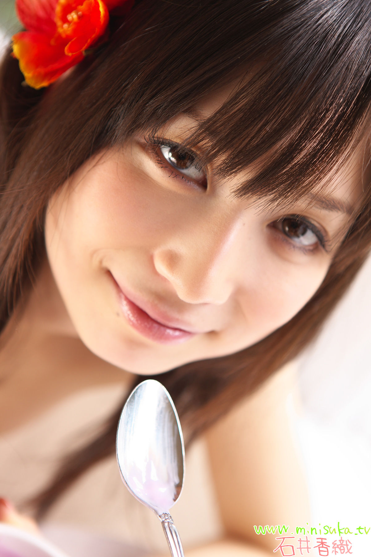 Kaori Ishii 石井香織《居家粉色比基尼》 [Minisuka.tv]