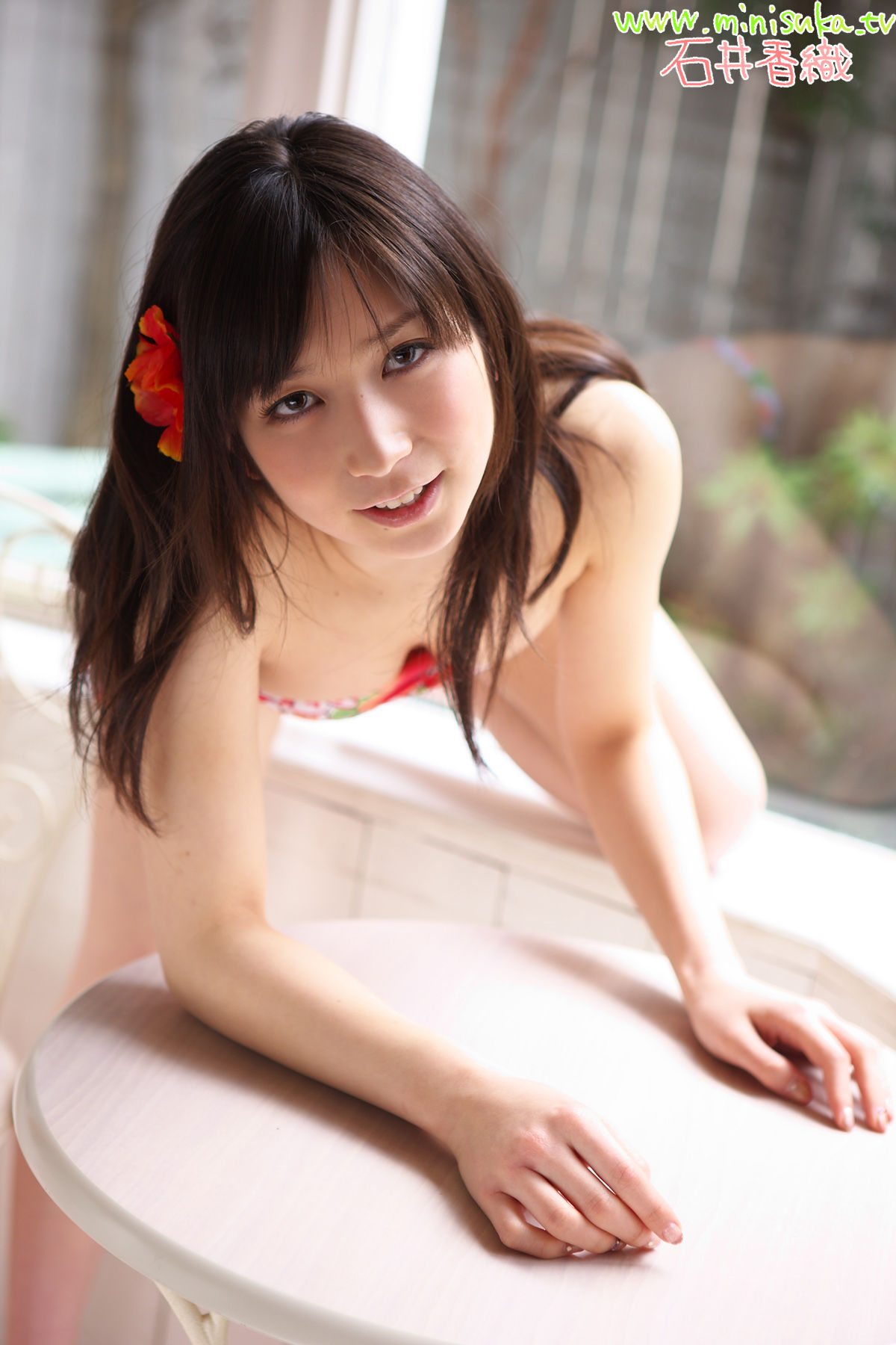 Kaori Ishii 石井香織《居家粉色比基尼》 [Minisuka.tv]