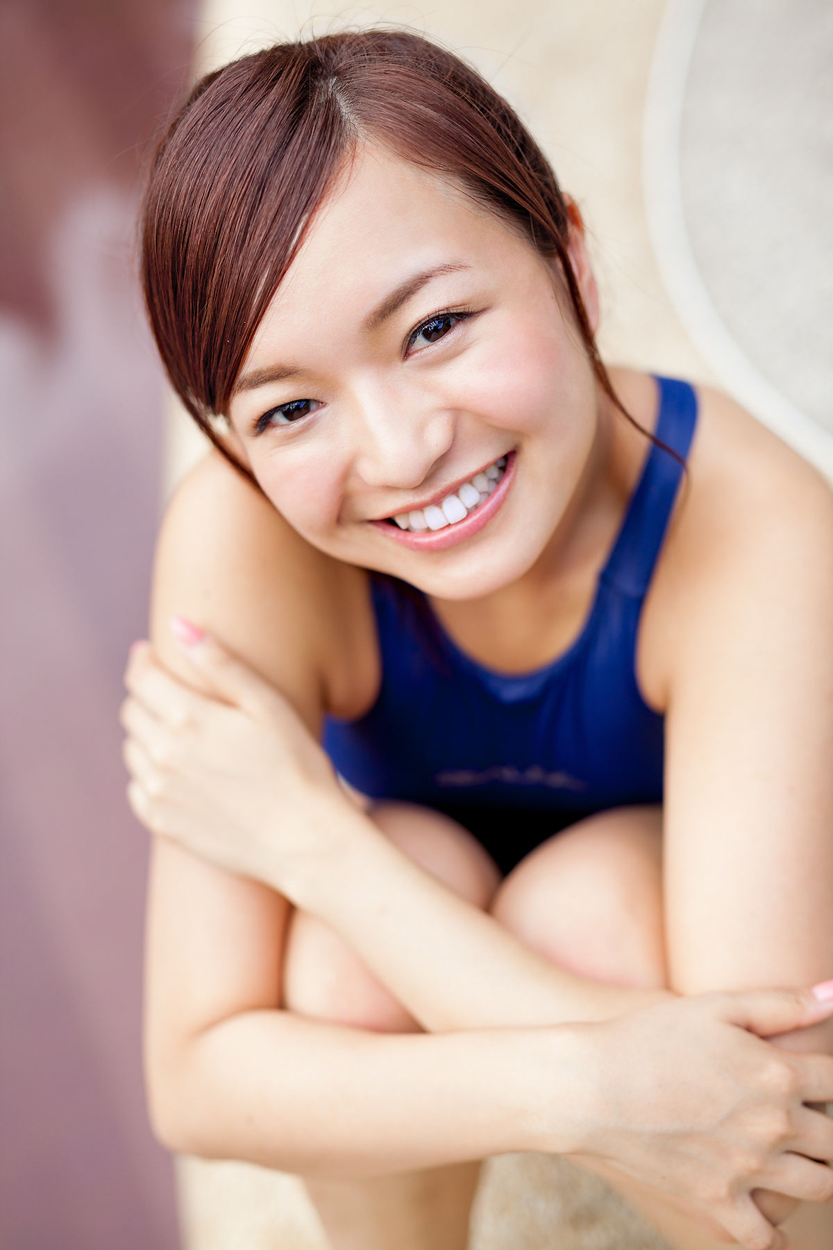 山中真由美《泳池高叉泳装》 [Minisuka.tv]