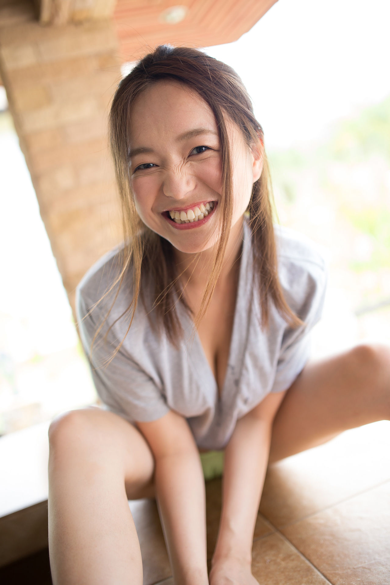 山中真由美+香月りお《T恤诱惑+浴室系列》 [Minisuka.tv]