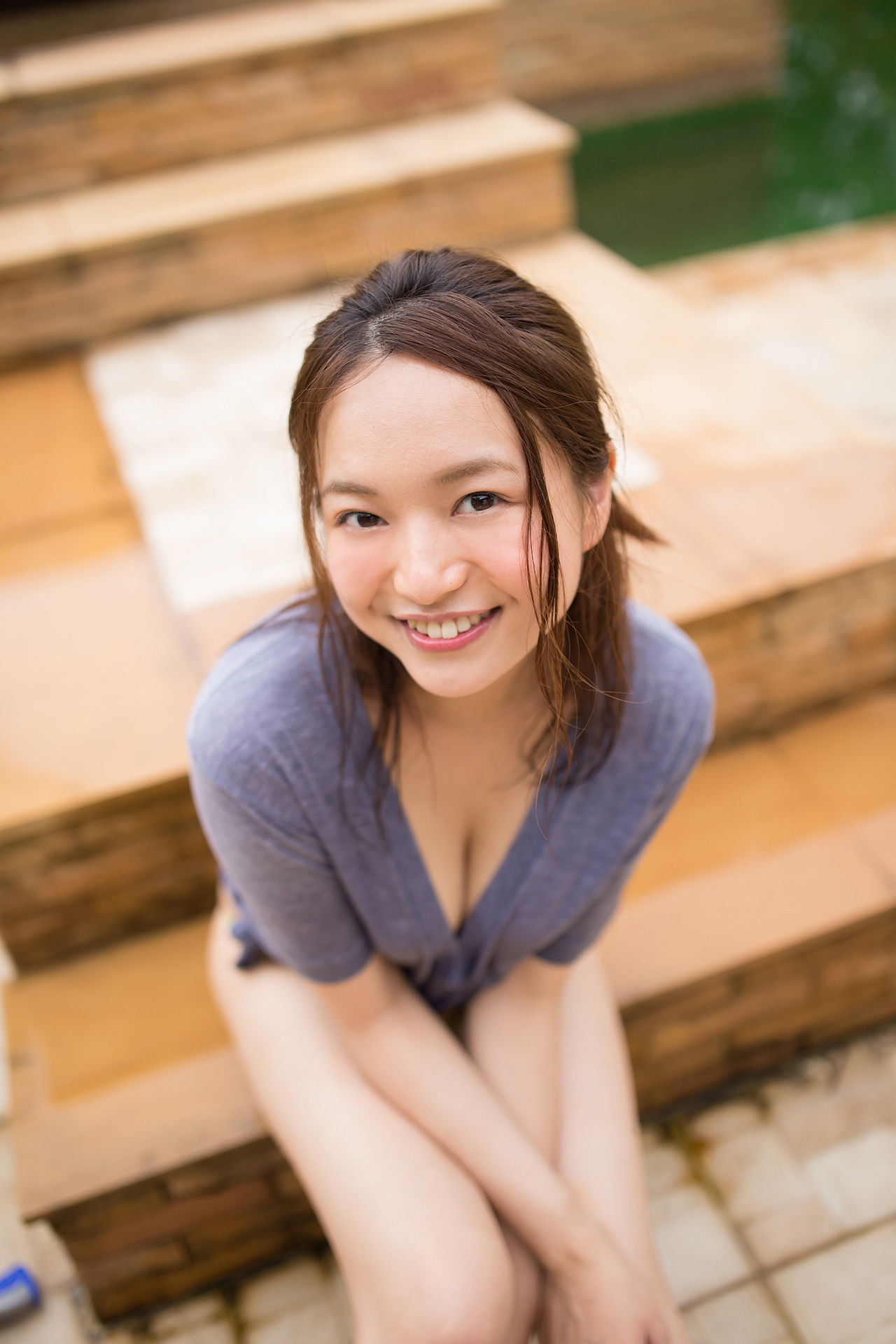 山中真由美+香月りお《T恤诱惑+浴室系列》 [Minisuka.tv]