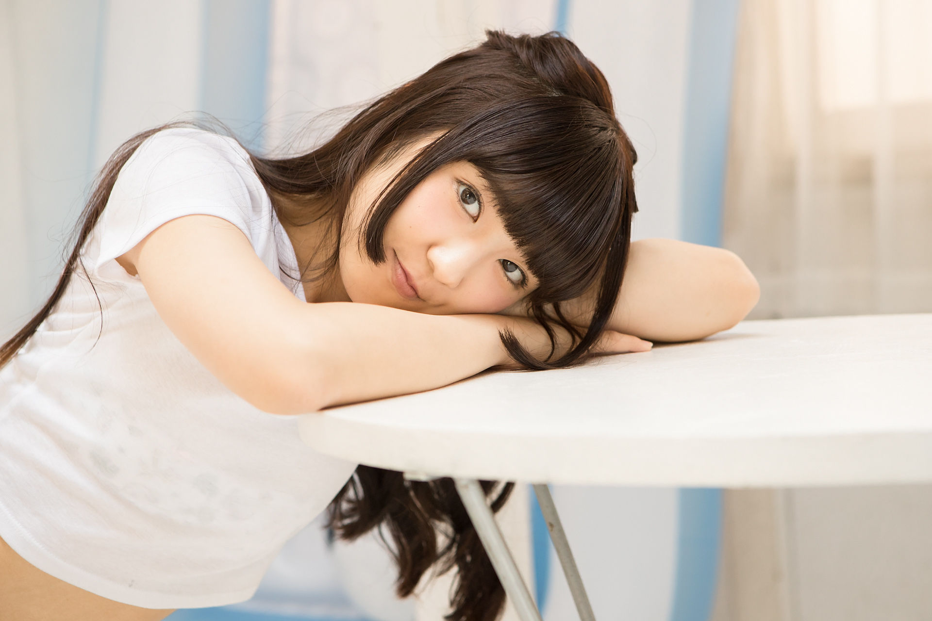 高梨あい《双马尾健身+背心系列》 [Minisuka.tv]