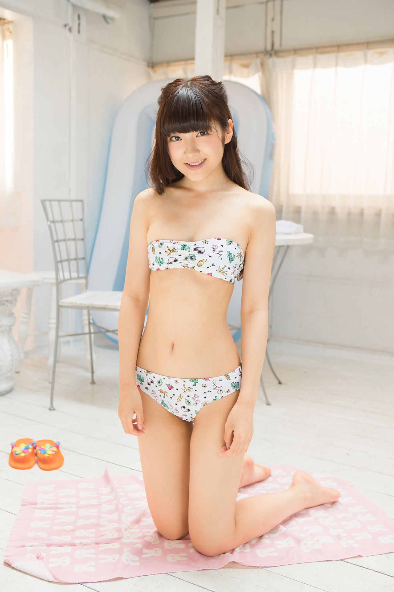 高梨あい《双马尾健身+背心系列》 [Minisuka.tv]
