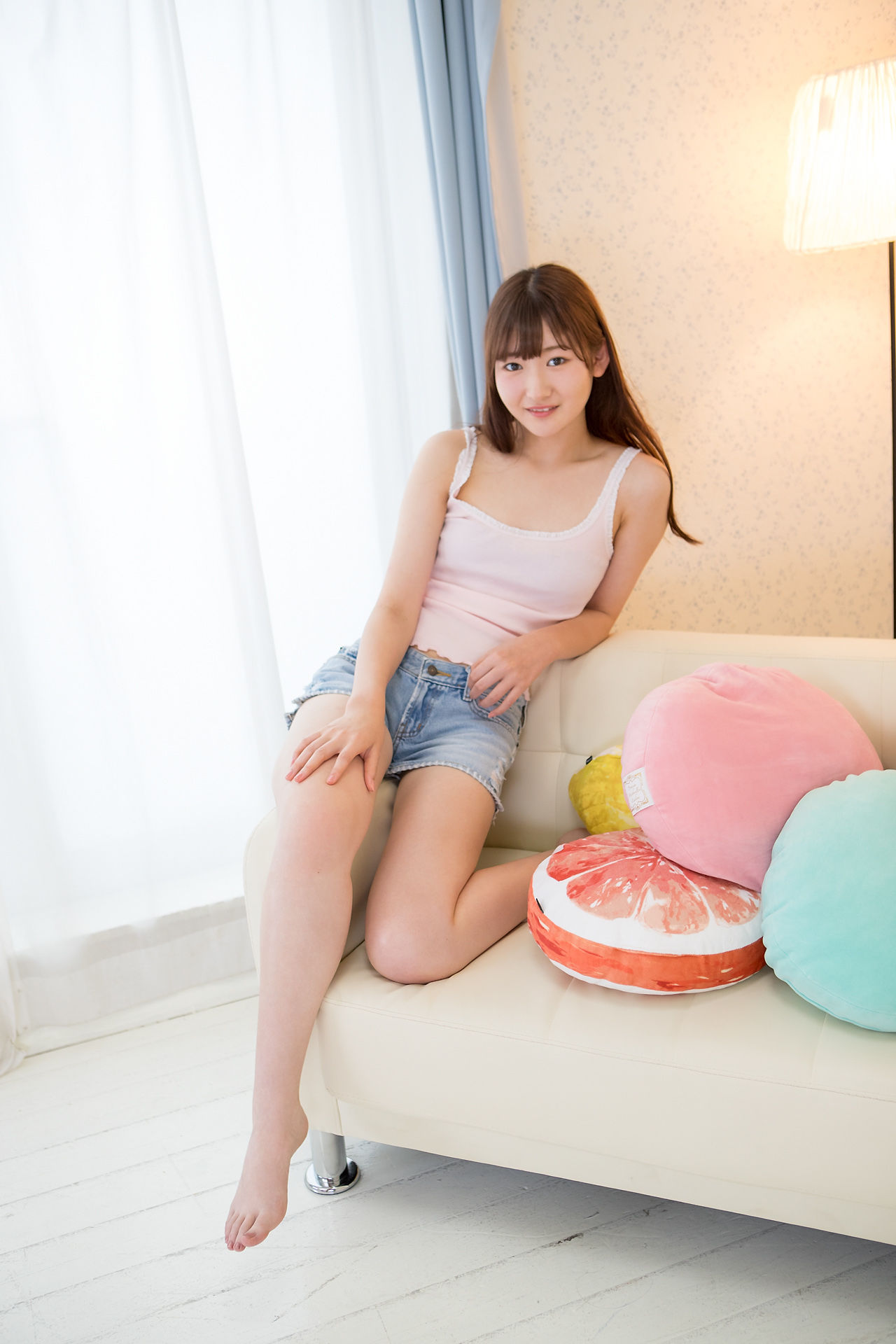 近藤あさみ《背心+牛仔热裤》 [Minisuka.tv]