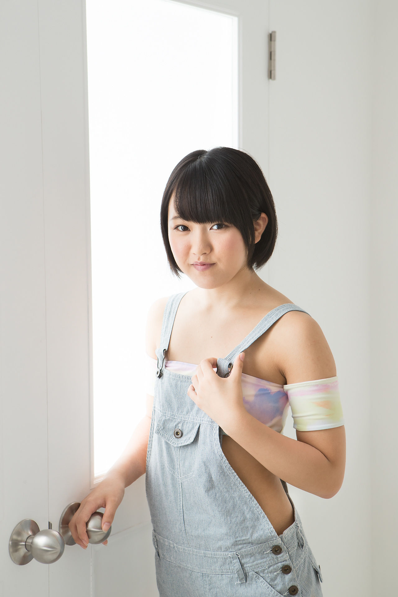 Anju Kouzuki 香月りお《吊带牛仔热裤》 [Minisuka.tv]