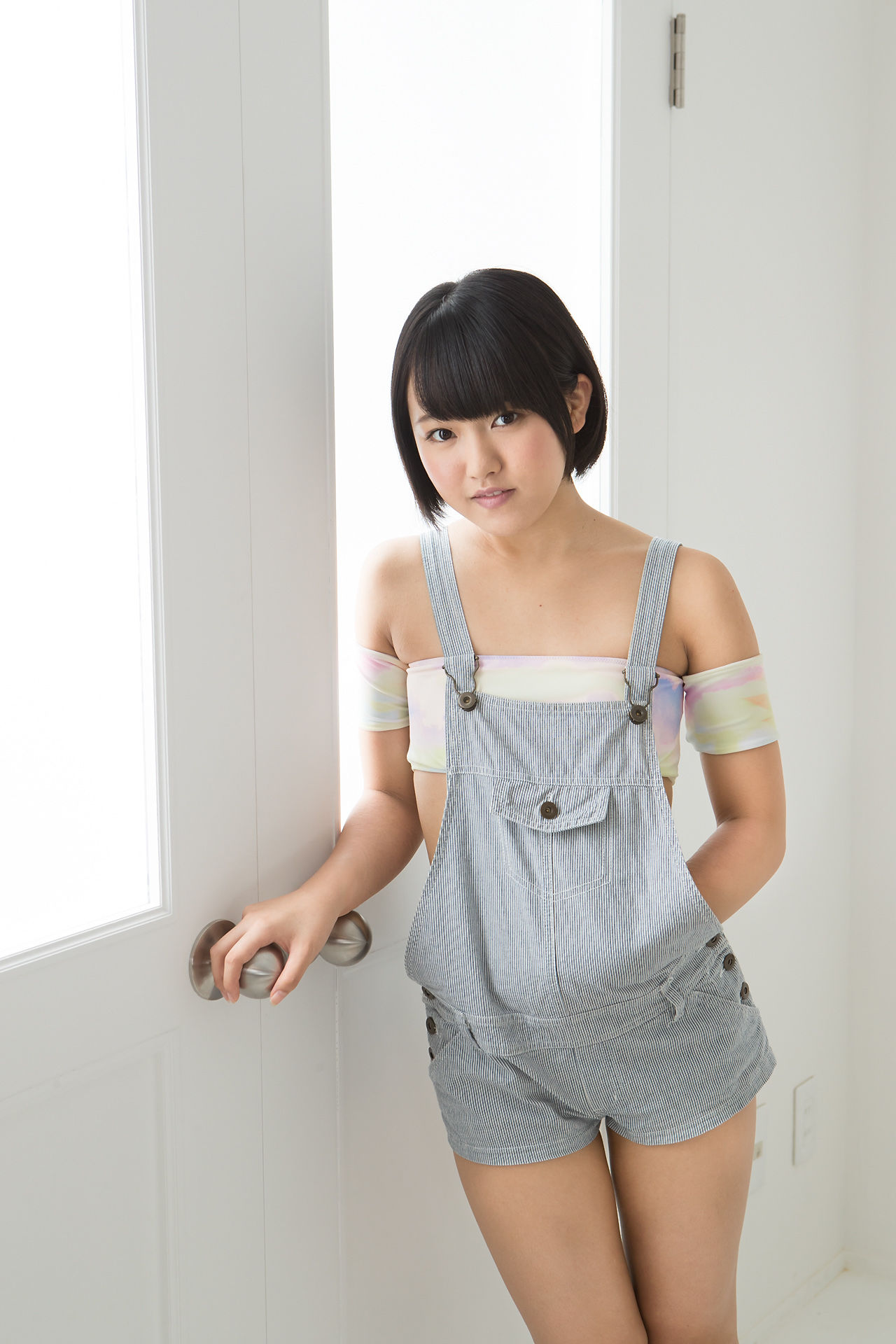Anju Kouzuki 香月りお《吊带牛仔热裤》 [Minisuka.tv]