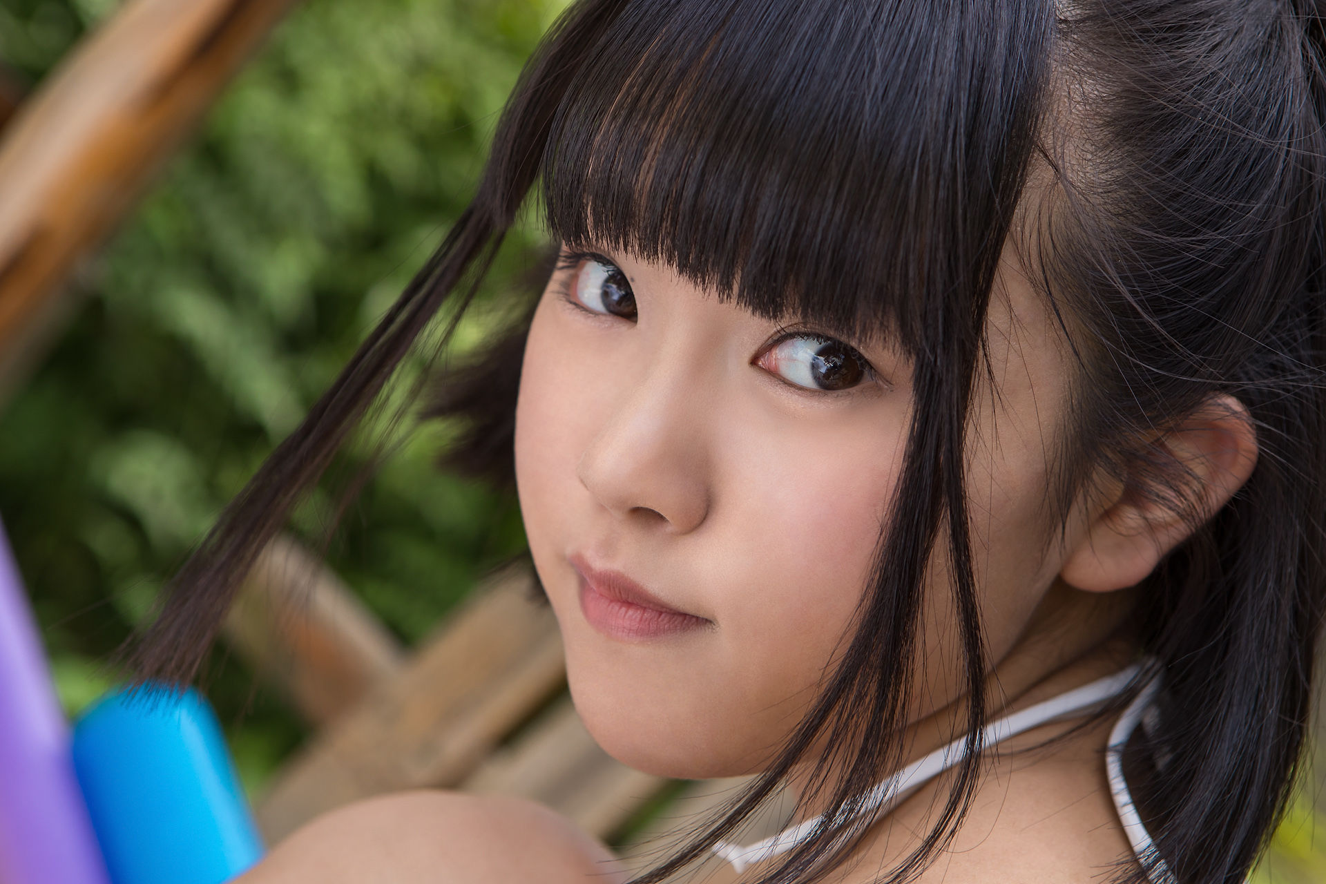 Anju Kouzuki 香月杏珠《吊带牛仔裤》 [Minisuka.tv]