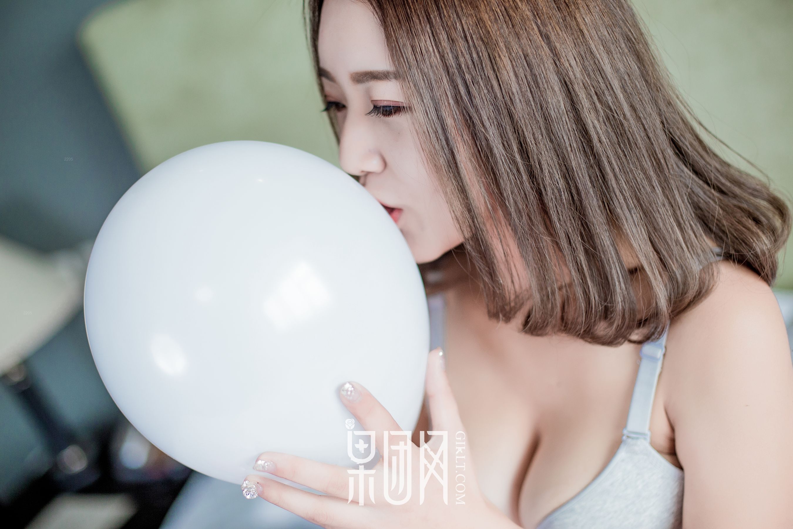 《美胸&气球，丰盈&脆弱！》 [果团网Girlt] No.108