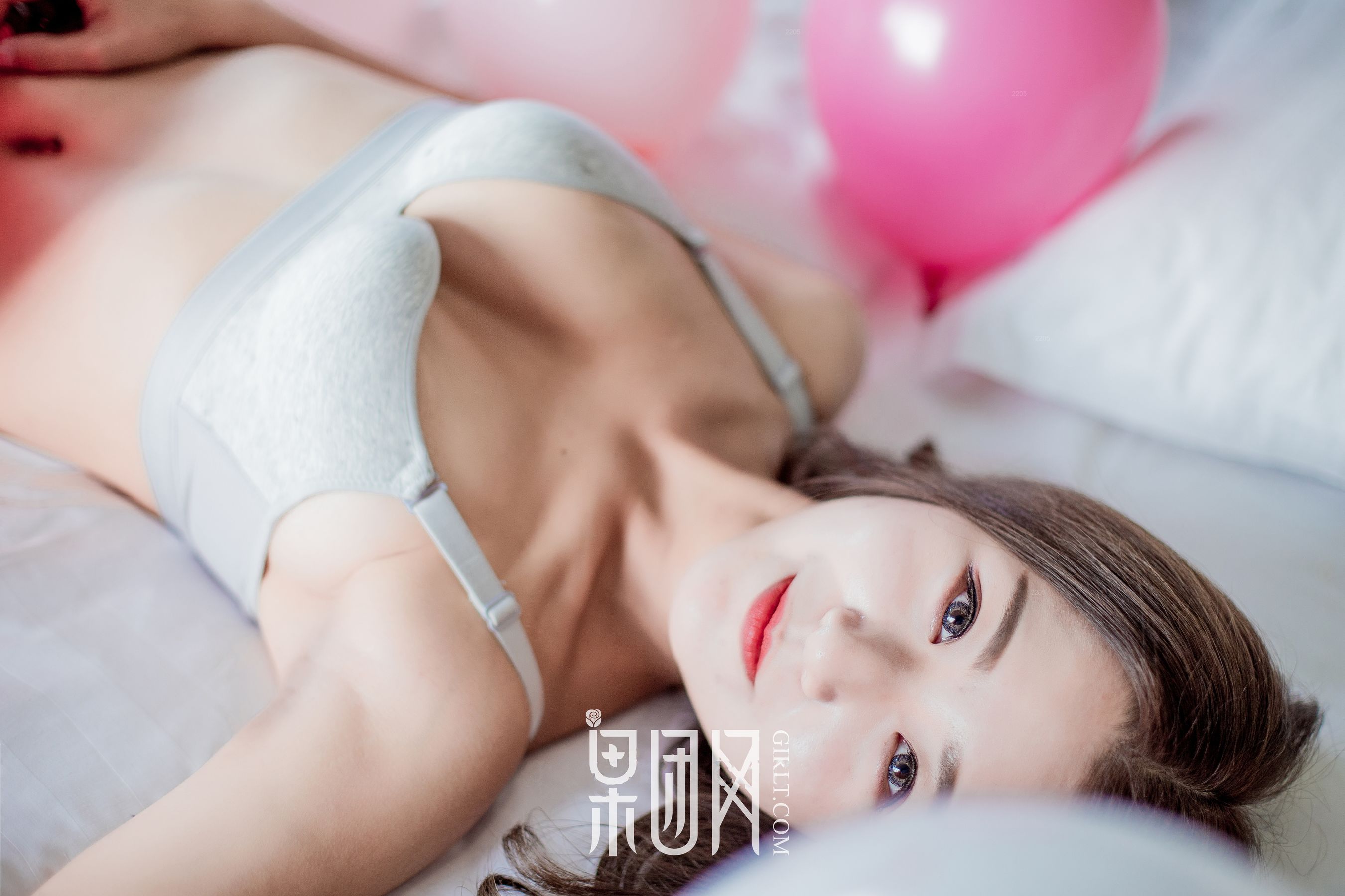 《美胸&气球，丰盈&脆弱！》 [果团网Girlt] No.108