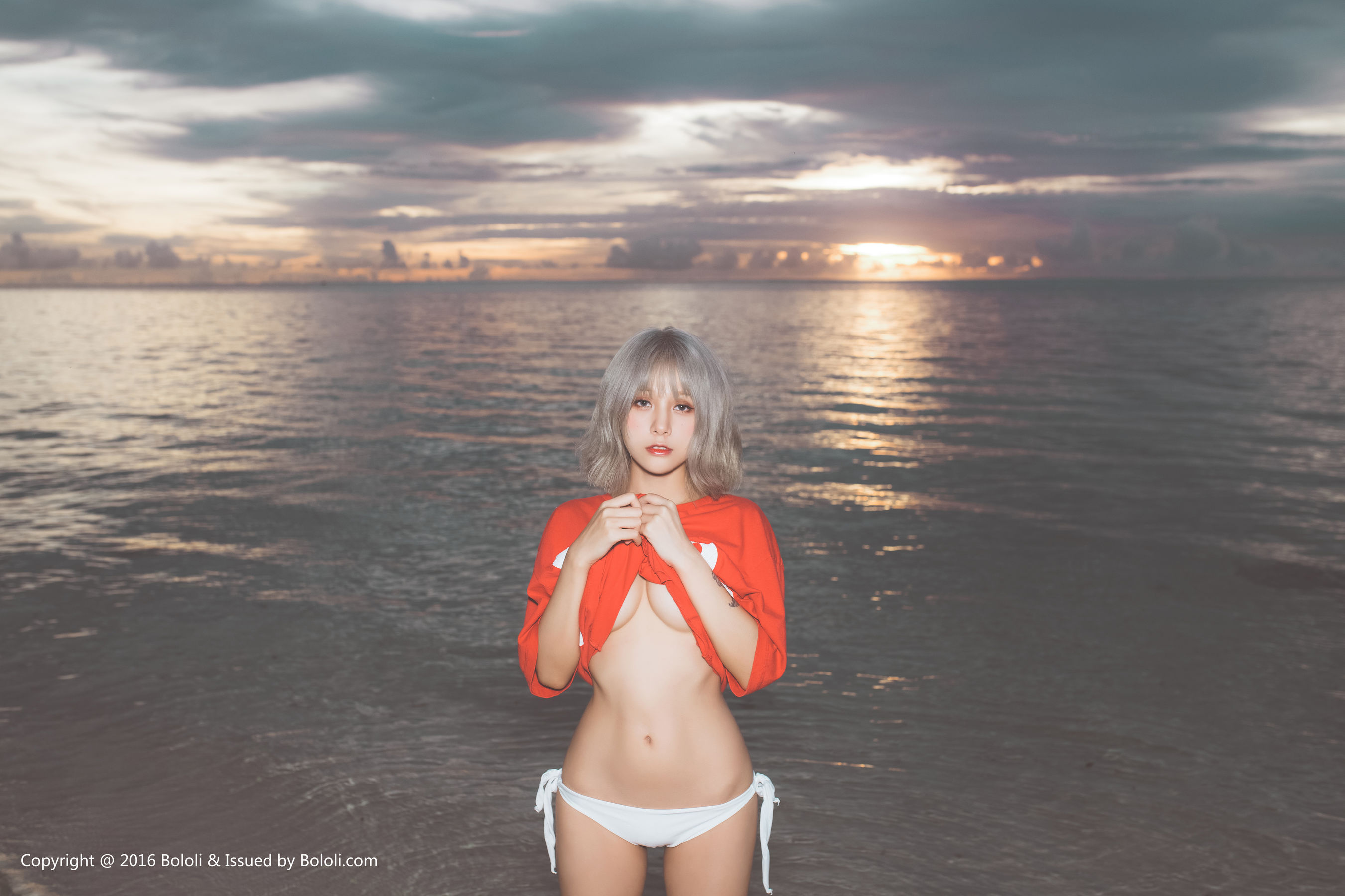 夏美酱《夏美的海边风情》 [波萝社BoLoli] BOL.123