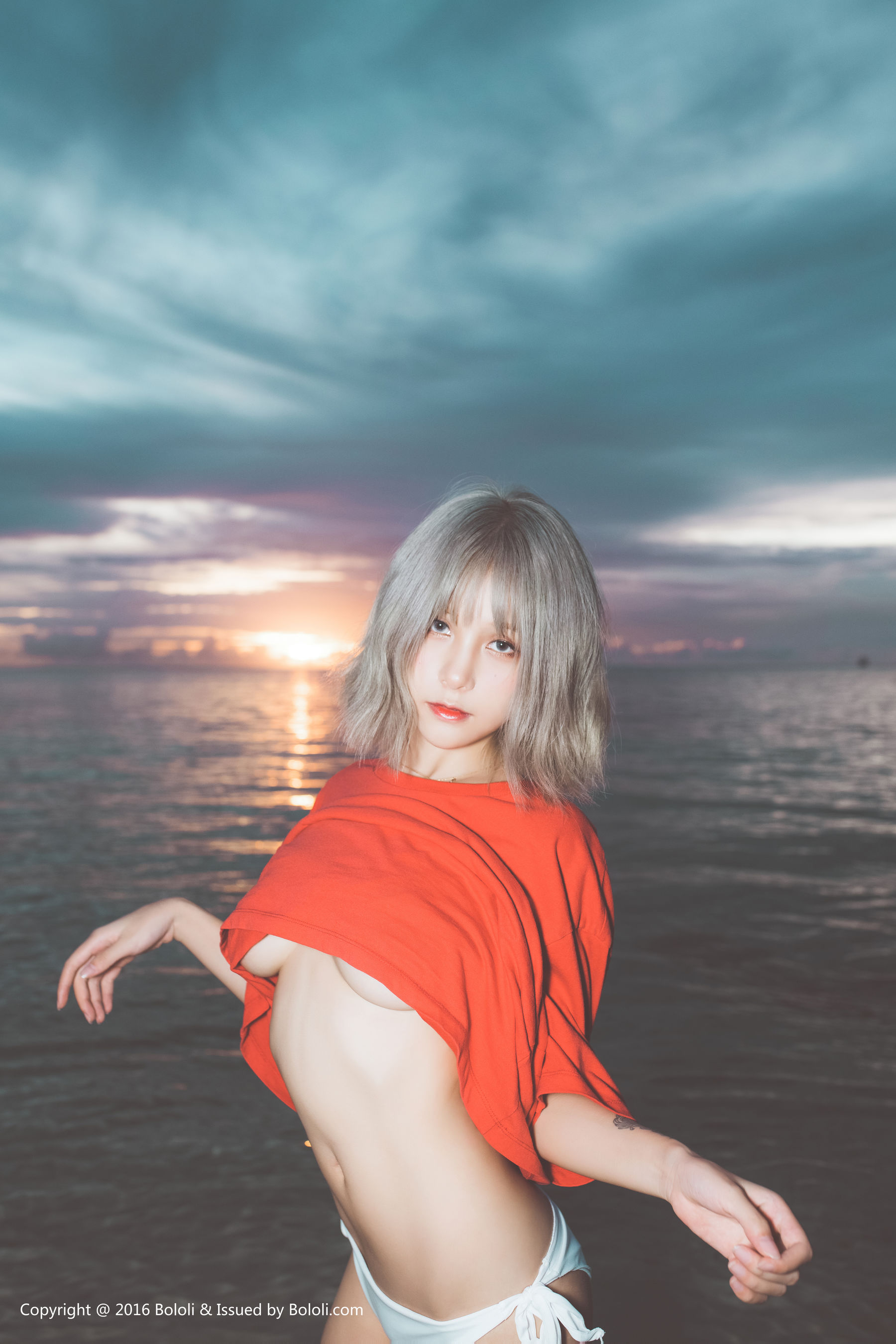 夏美酱《夏美的海边风情》 [波萝社BoLoli] BOL.123