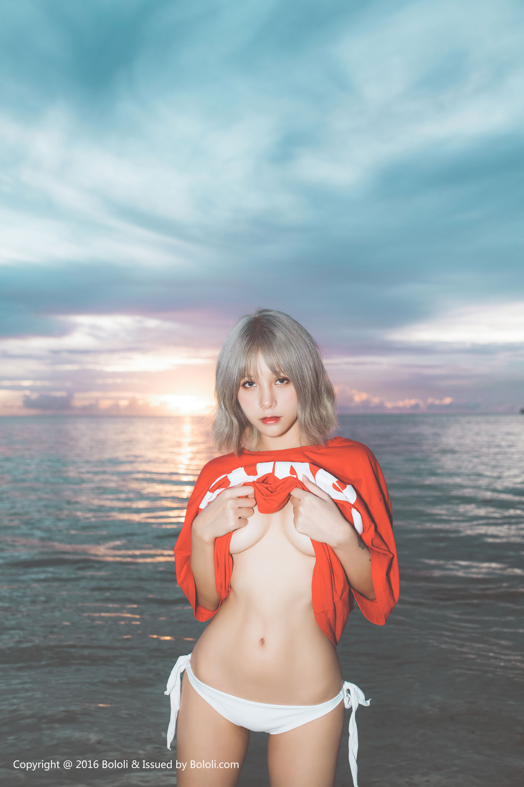 夏美酱《夏美的海边风情》 [波萝社BoLoli] BOL.123