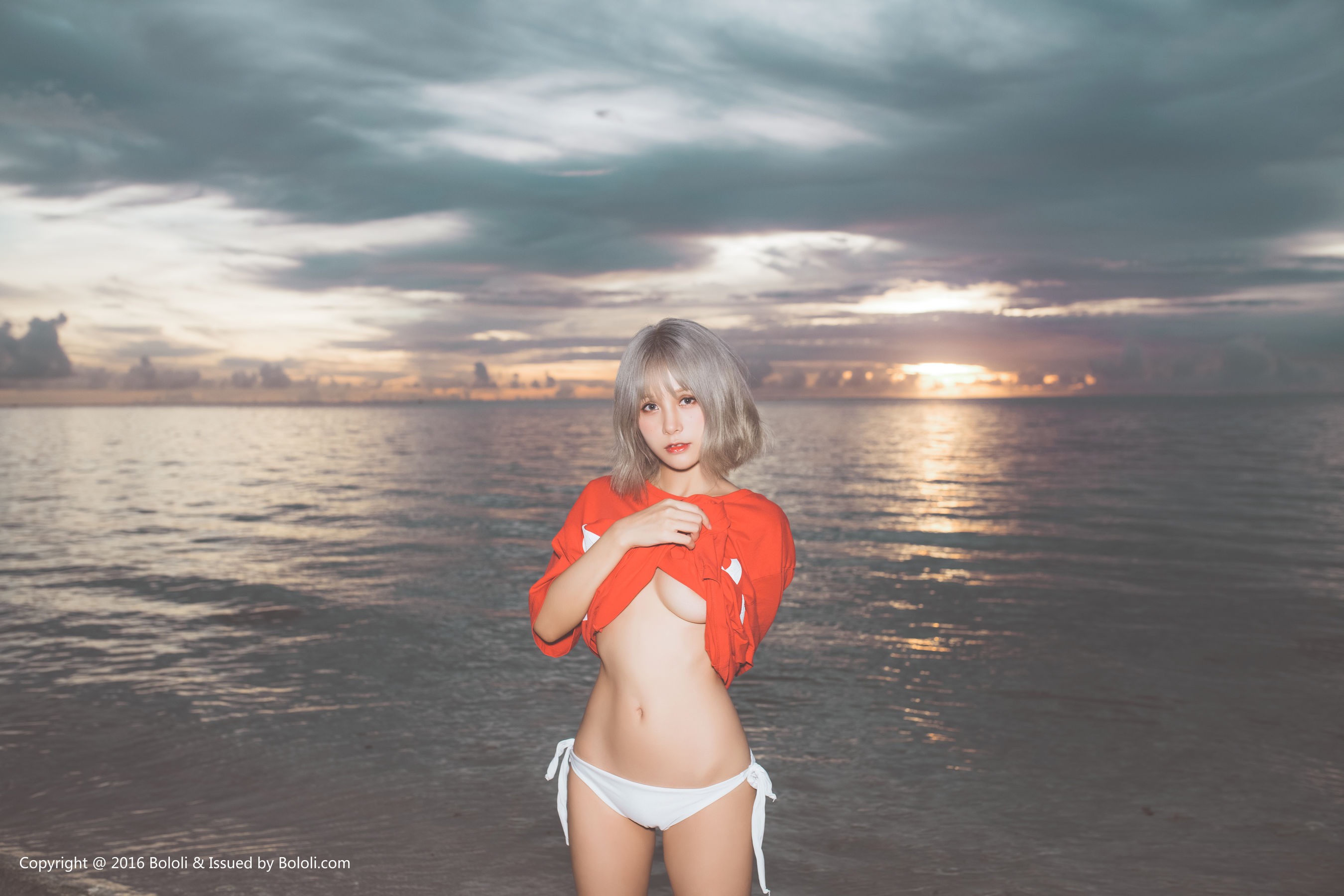 夏美酱《夏美的海边风情》 [波萝社BoLoli] BOL.123