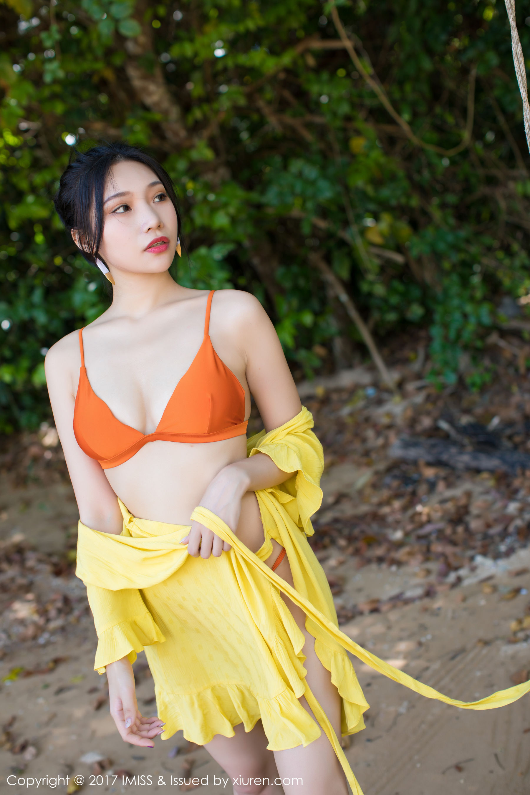 小狐狸Sica《甲米旅拍》比基尼湿身系列 [爱蜜社IMiss] VOL.202