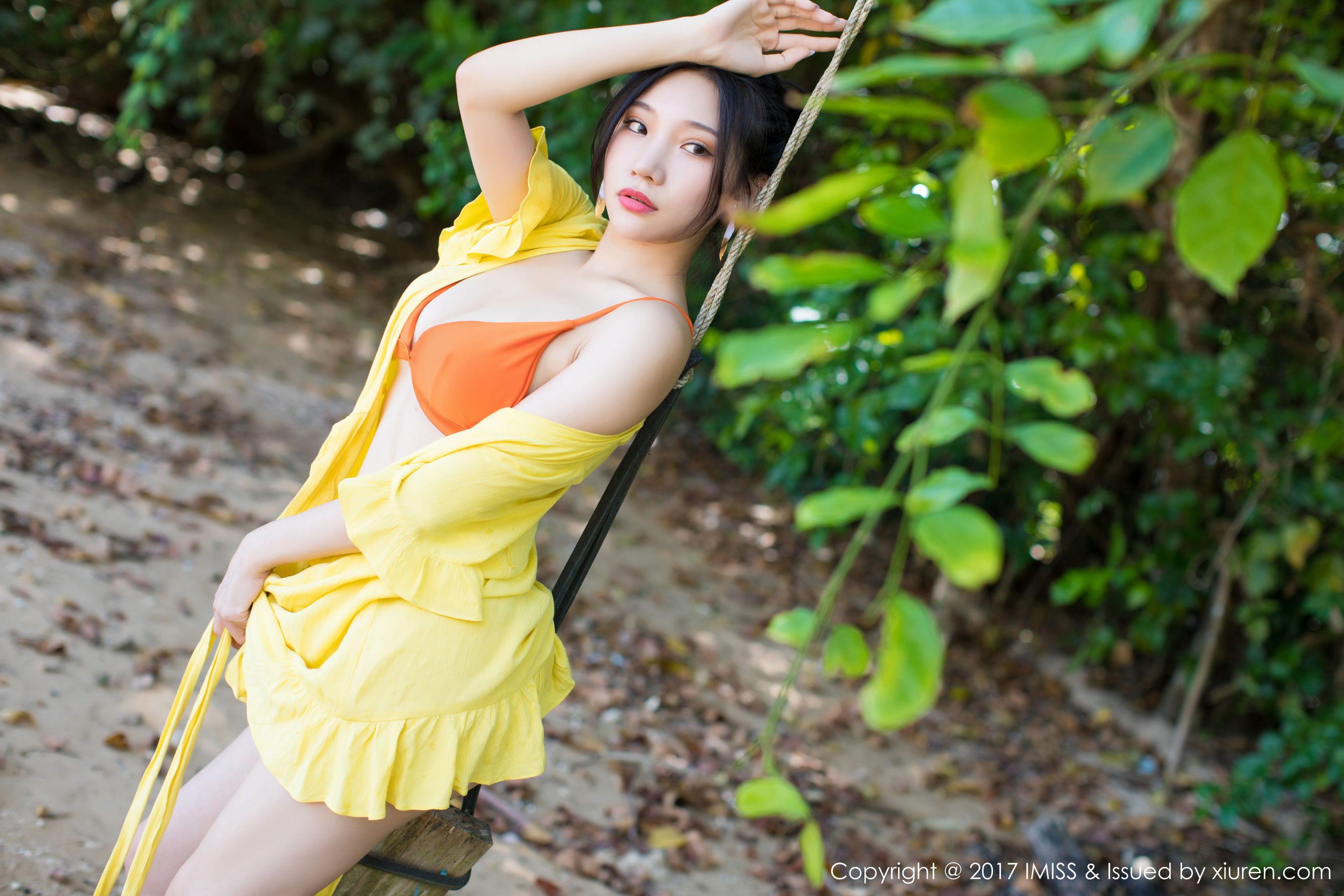 小狐狸Sica《甲米旅拍》比基尼湿身系列 [爱蜜社IMiss] VOL.202