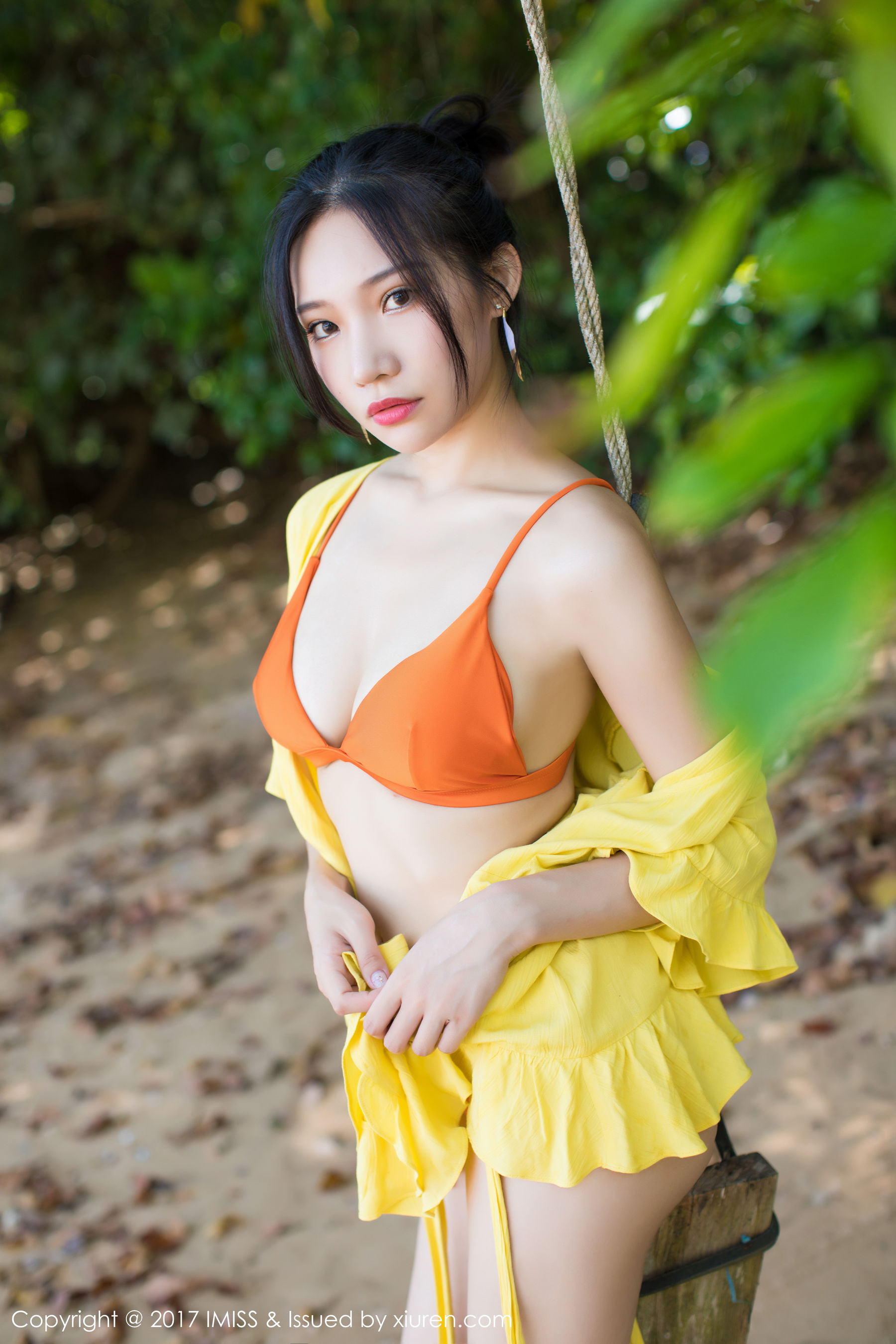 小狐狸Sica《甲米旅拍》比基尼湿身系列 [爱蜜社IMiss] VOL.202