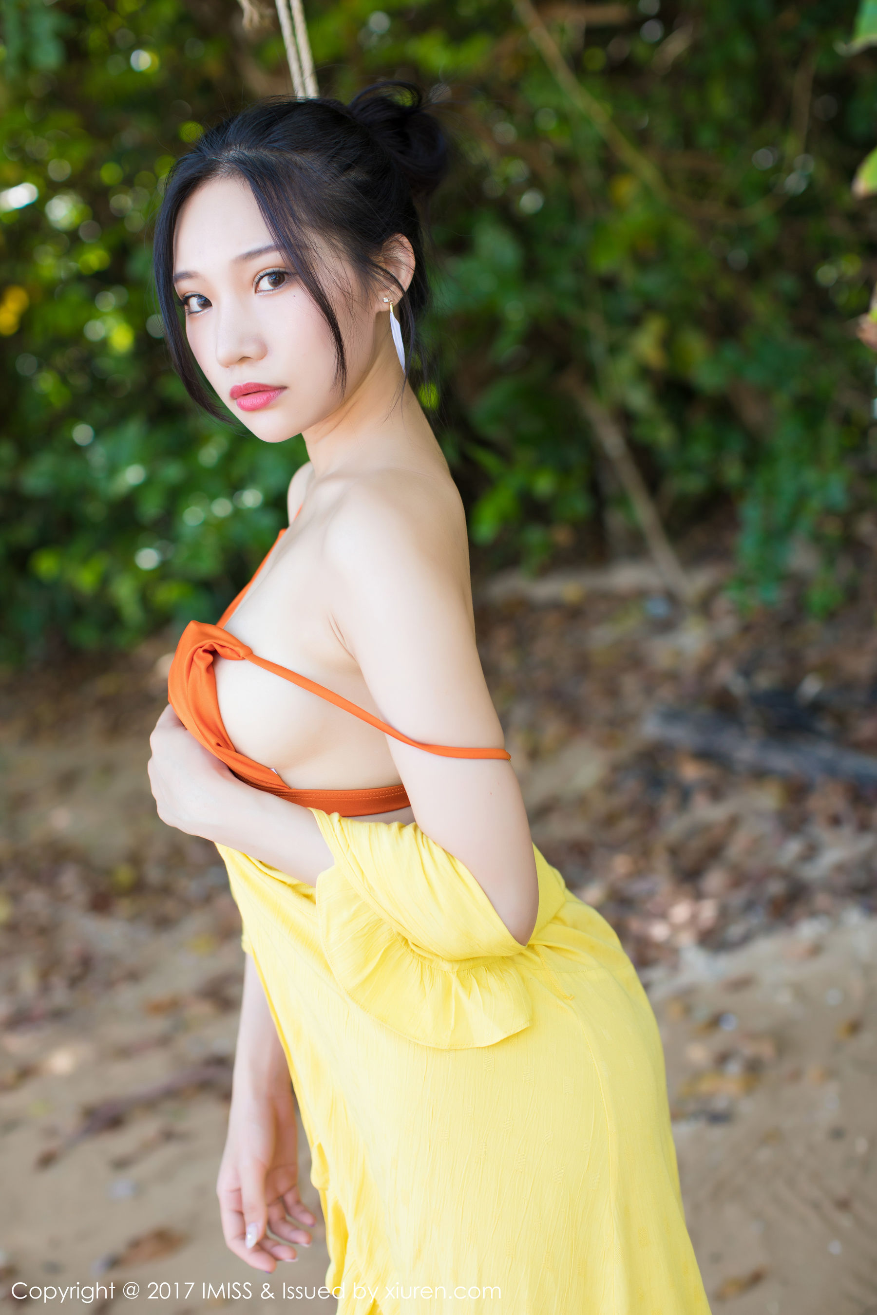 小狐狸Sica《甲米旅拍》比基尼湿身系列 [爱蜜社IMiss] VOL.202