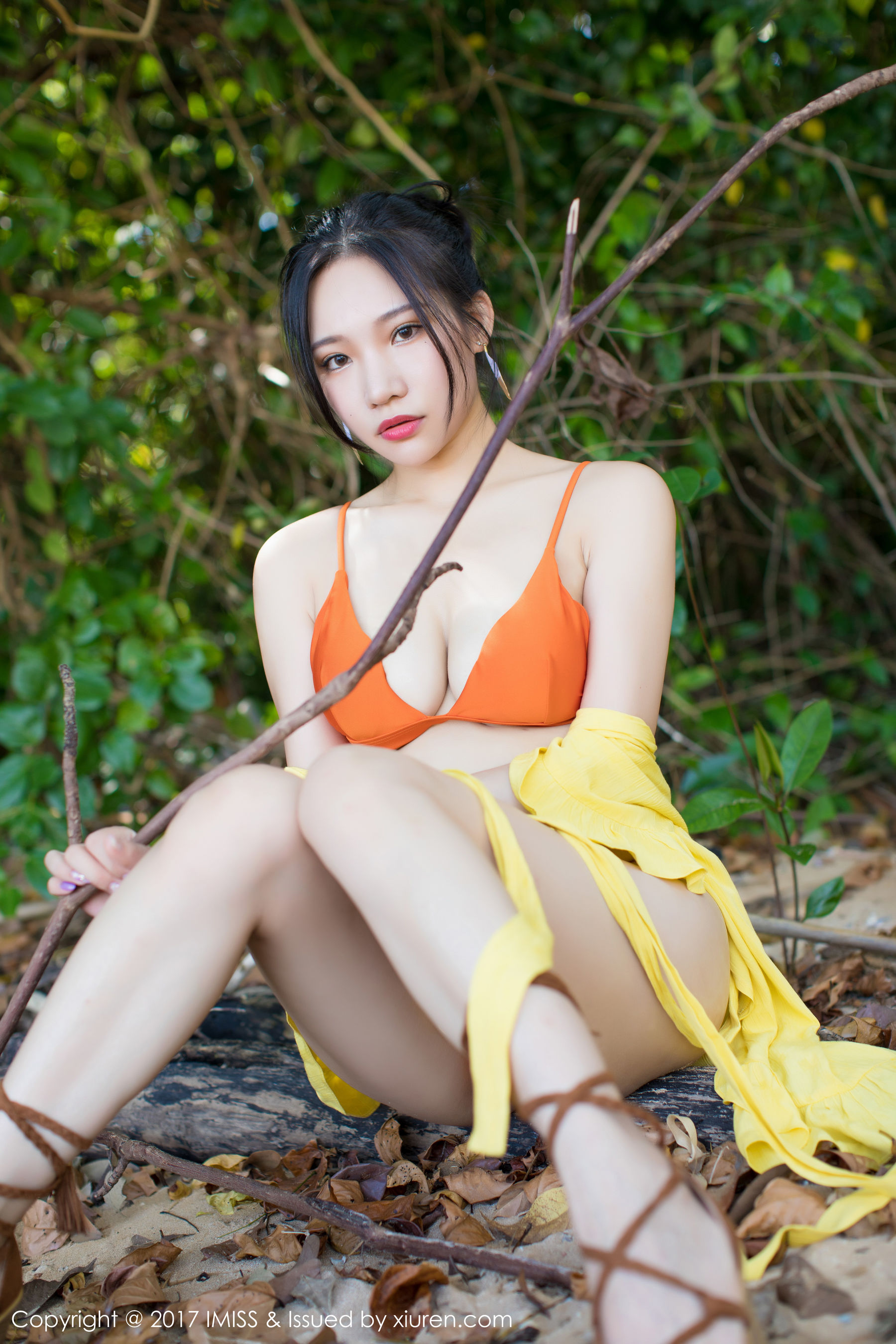 小狐狸Sica《甲米旅拍》比基尼湿身系列 [爱蜜社IMiss] VOL.202