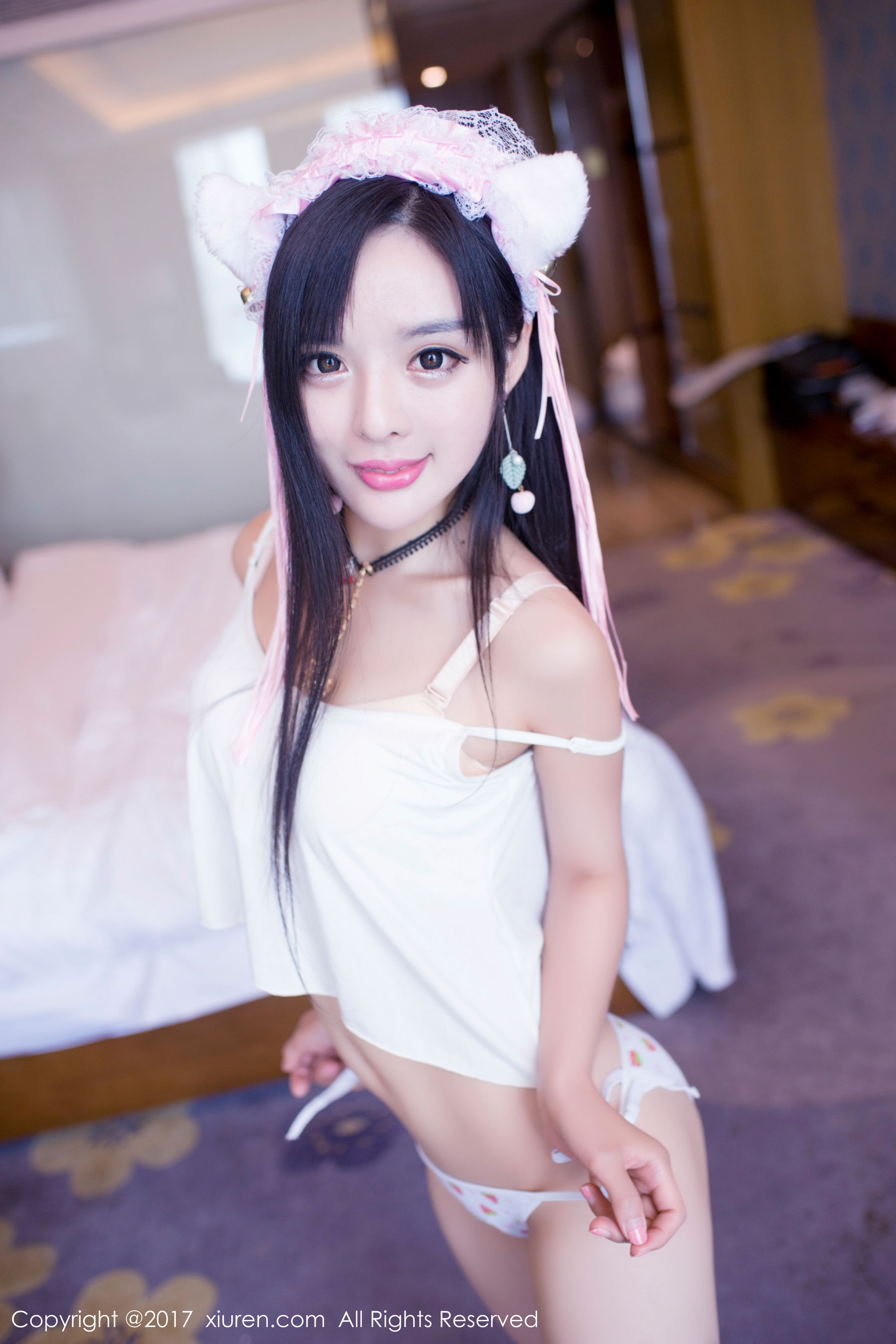 柠檬baby《吊带小猫女+体操服》 [秀人XiuRen] NO.874