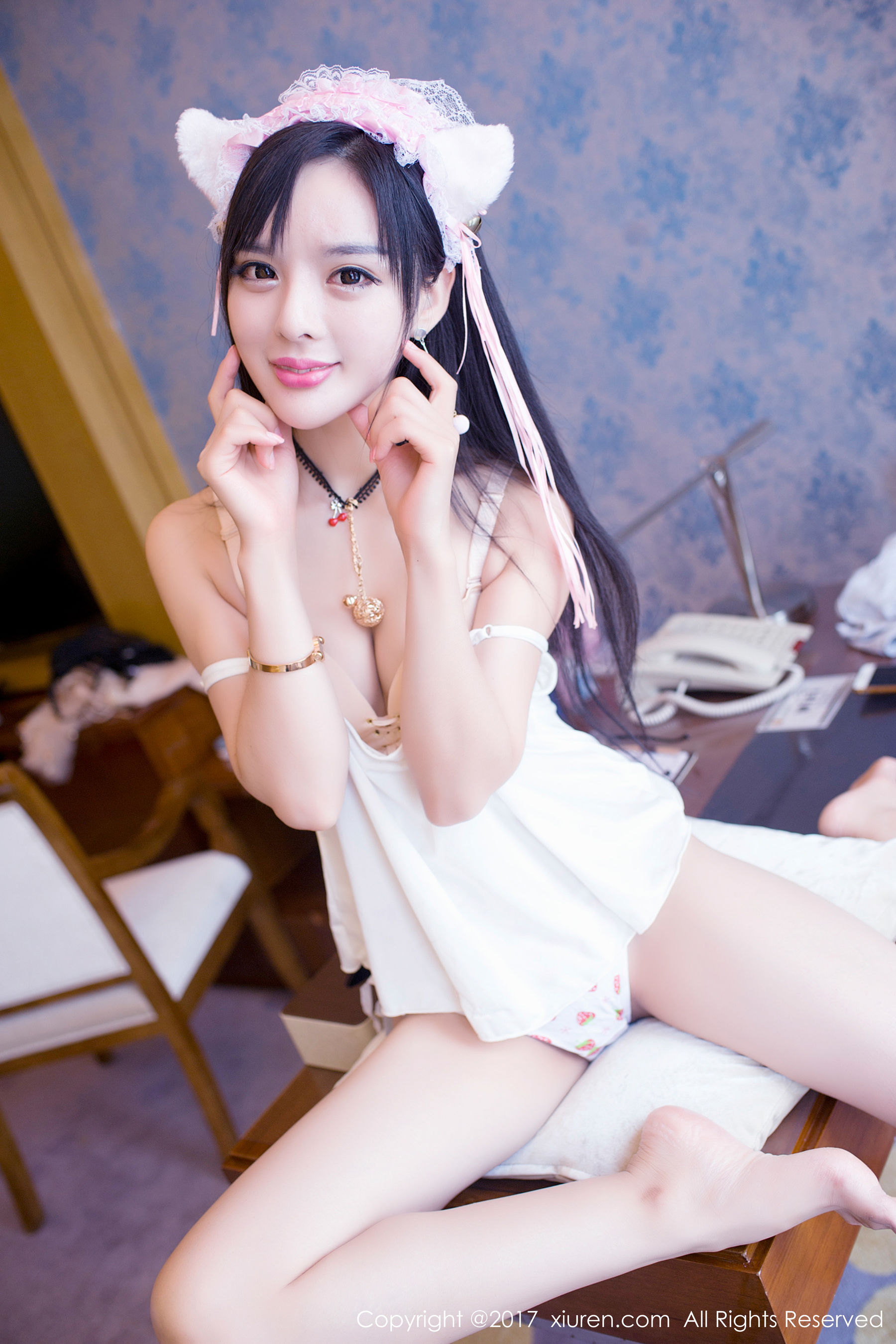 柠檬baby《吊带小猫女+体操服》 [秀人XiuRen] NO.874
