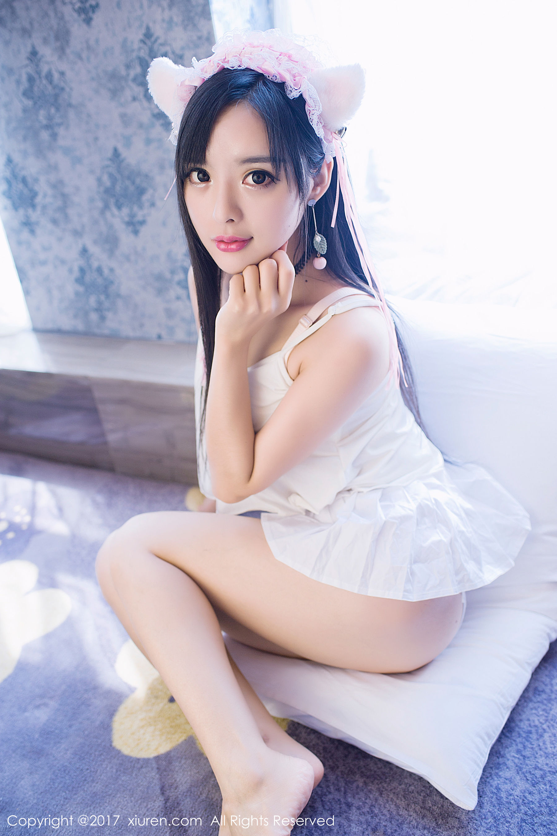 柠檬baby《吊带小猫女+体操服》 [秀人XiuRen] NO.874