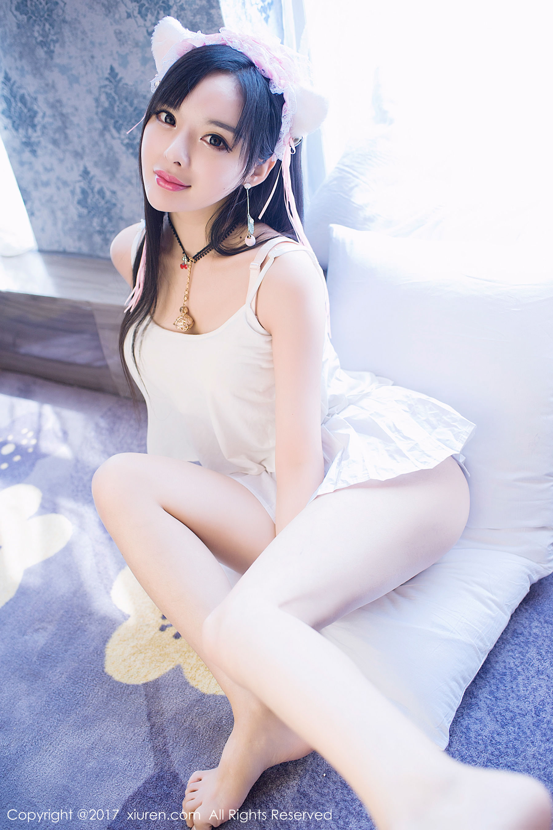 柠檬baby《吊带小猫女+体操服》 [秀人XiuRen] NO.874