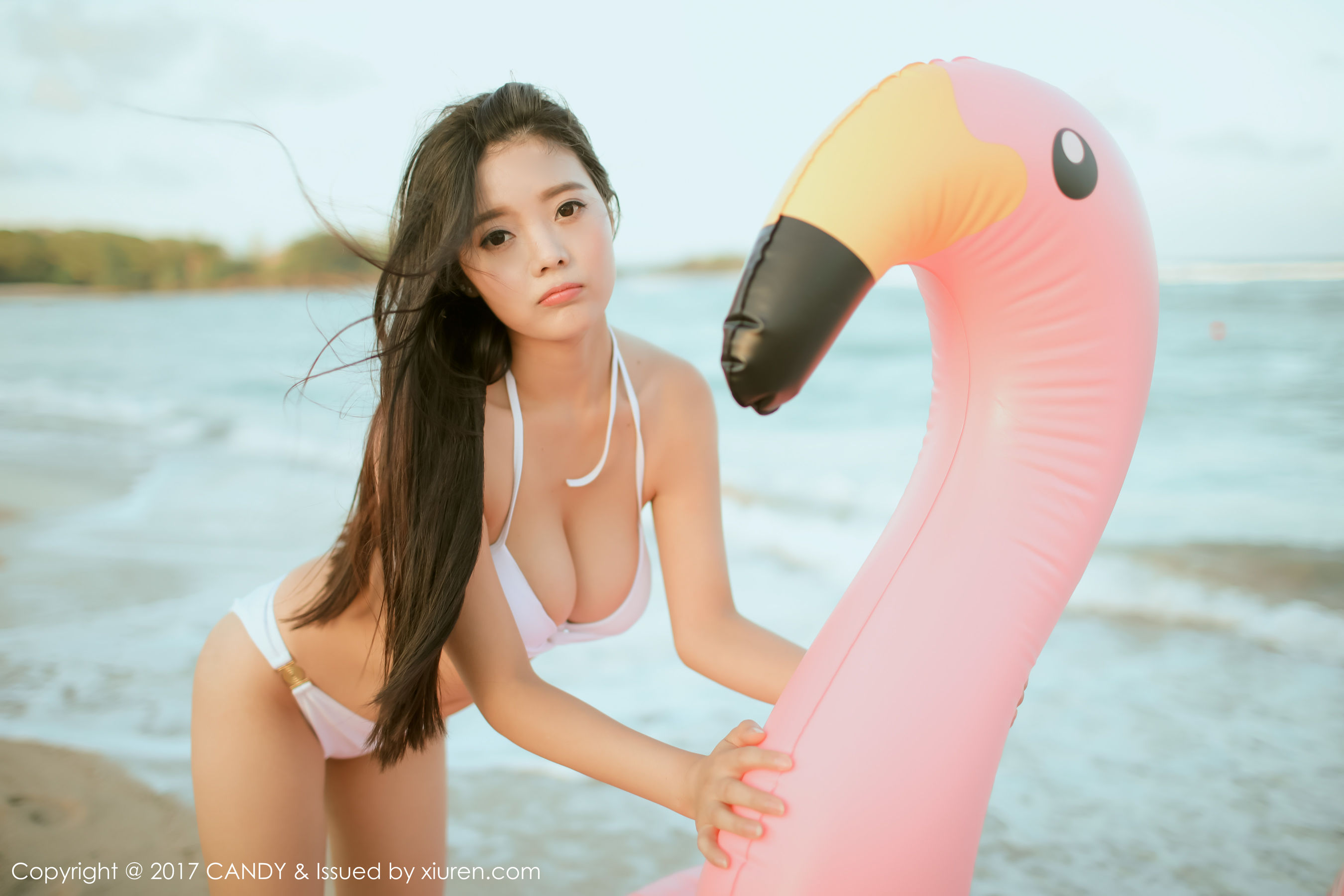 林美惠子Mieko《两套海边比基尼系列》 [网红馆CANDY] VOL.042