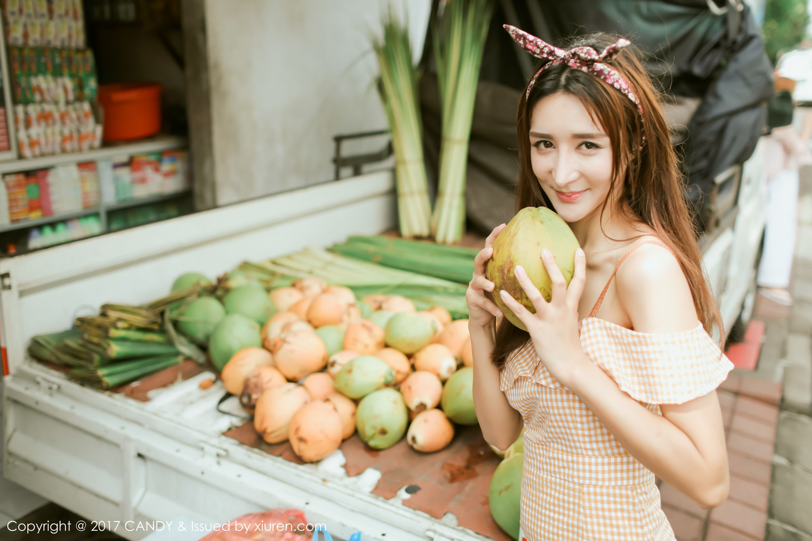 伊莉娜《巴厘岛旅拍第四套》 [网红馆CANDY] VOL.043