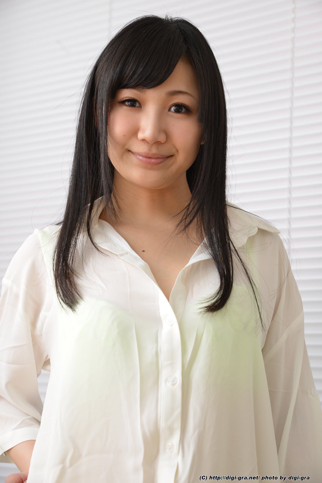 星川麻紀 Set3 白衬衫+绿色丝袜系列 [Digi-Graデジグラ]