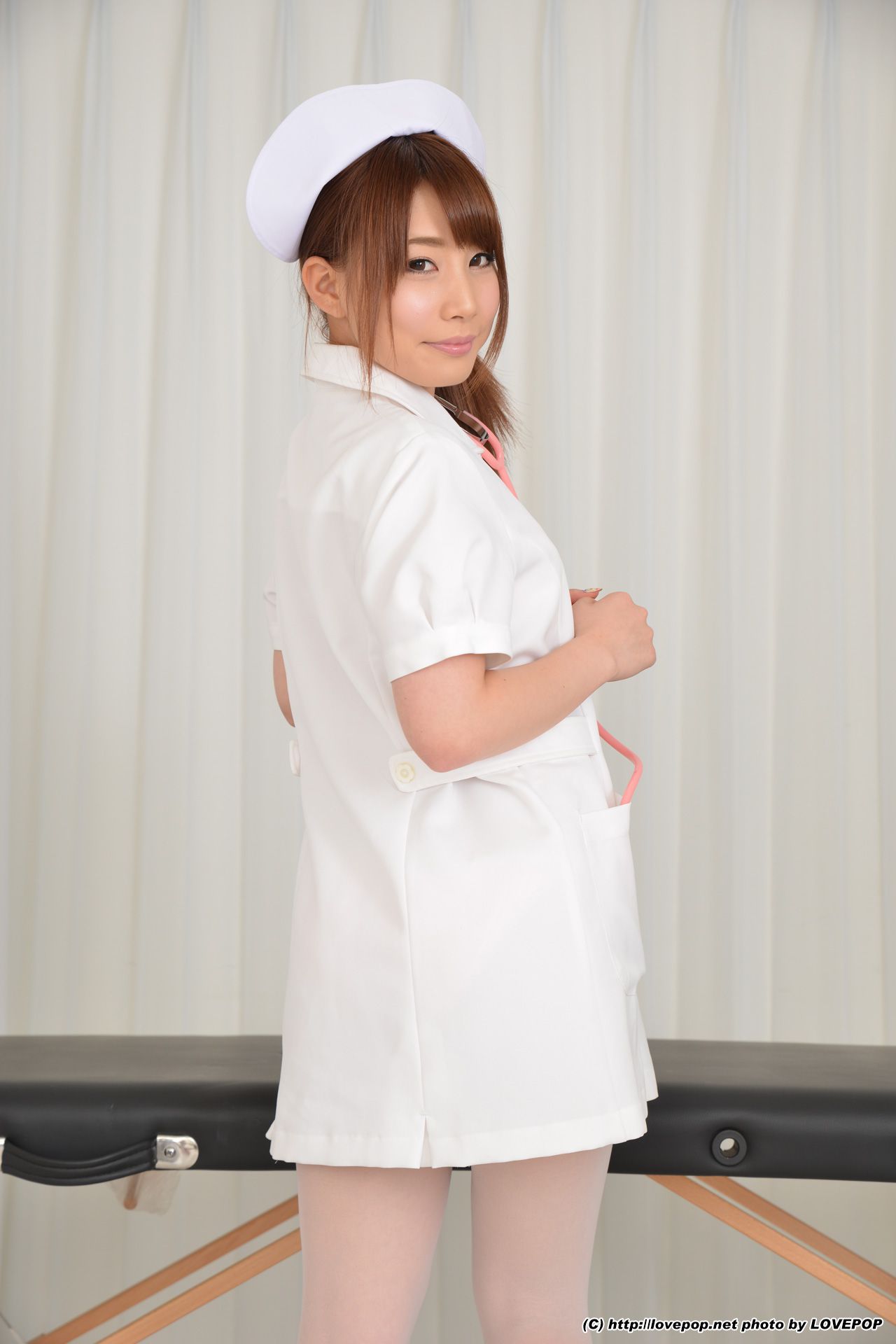 Rui Hasegawa 長谷川るい 白丝美护士 Set8 [LovePop]