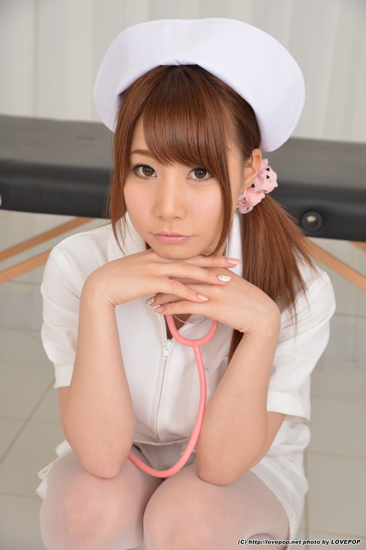 Rui Hasegawa 長谷川るい 白丝美护士 Set8 [LovePop]